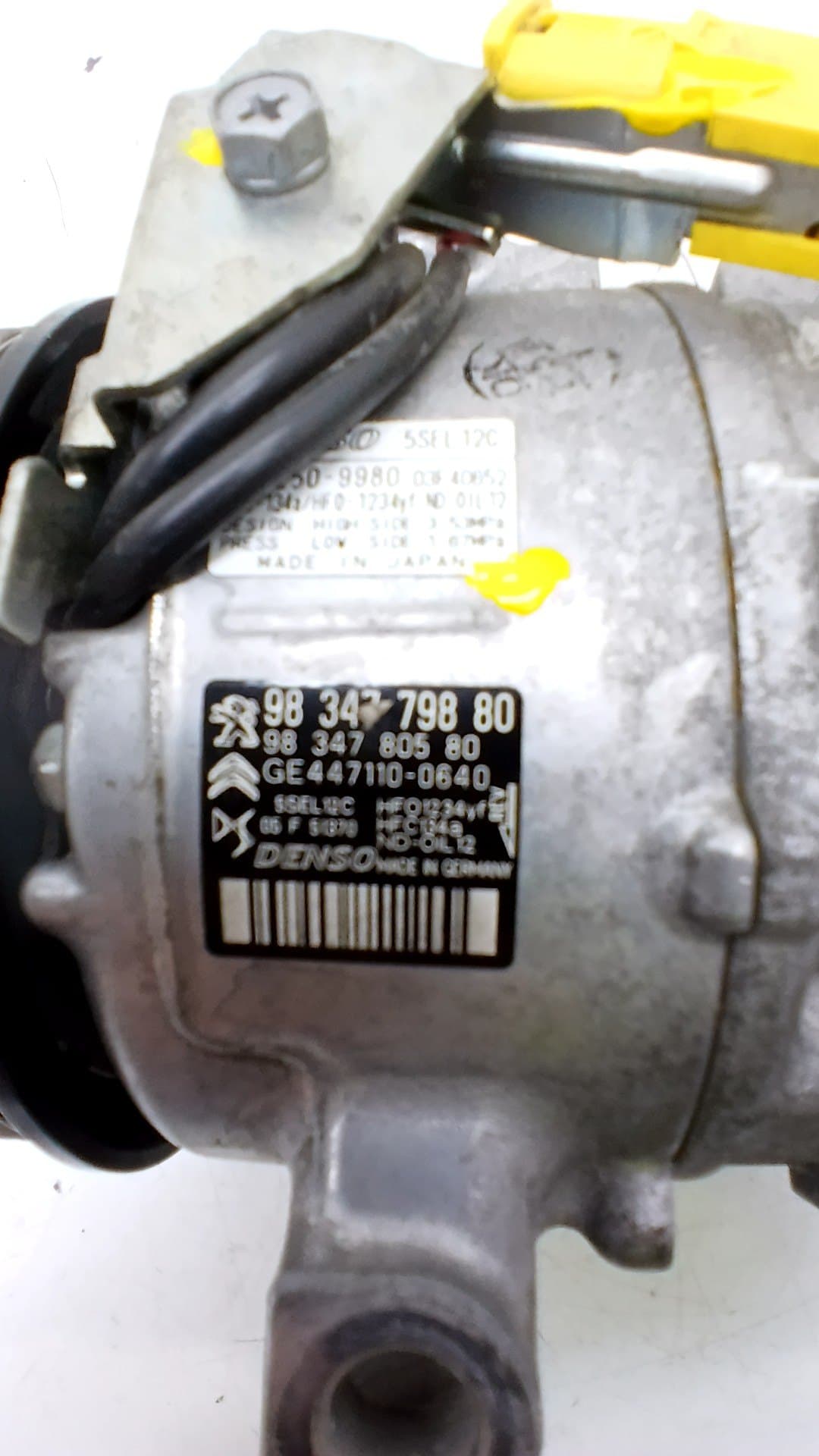 Recambio CITROEN C3 ref. 9834779880 2