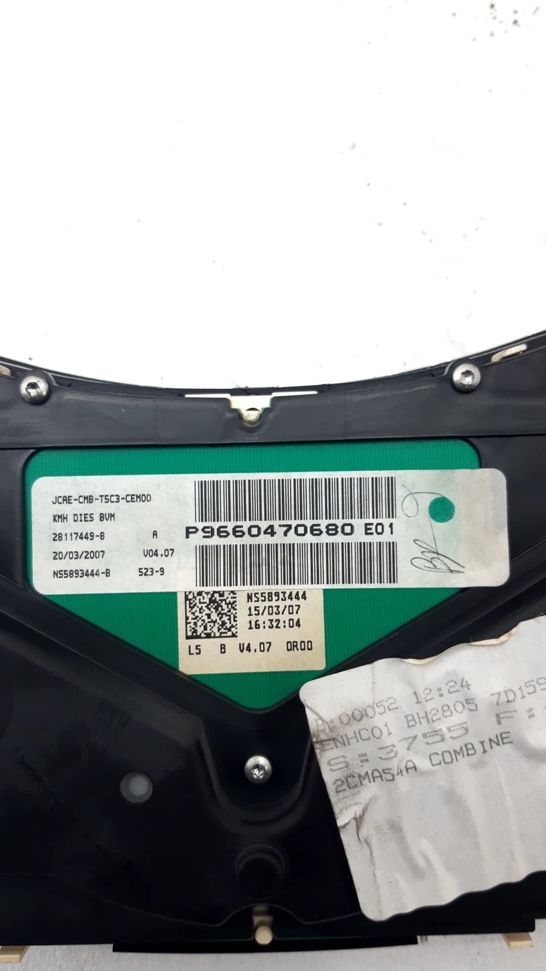 Cuadro instrumentos PEUGEOT 307 (S1) 3