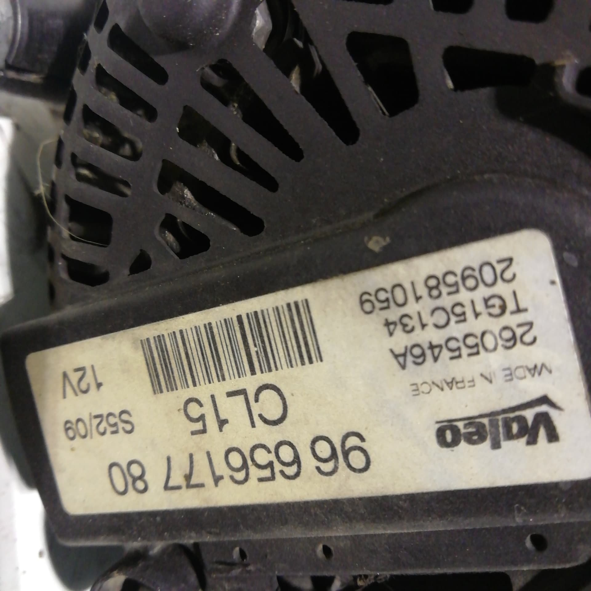 Alternador PEUGEOT PARTNER KOMBI 2