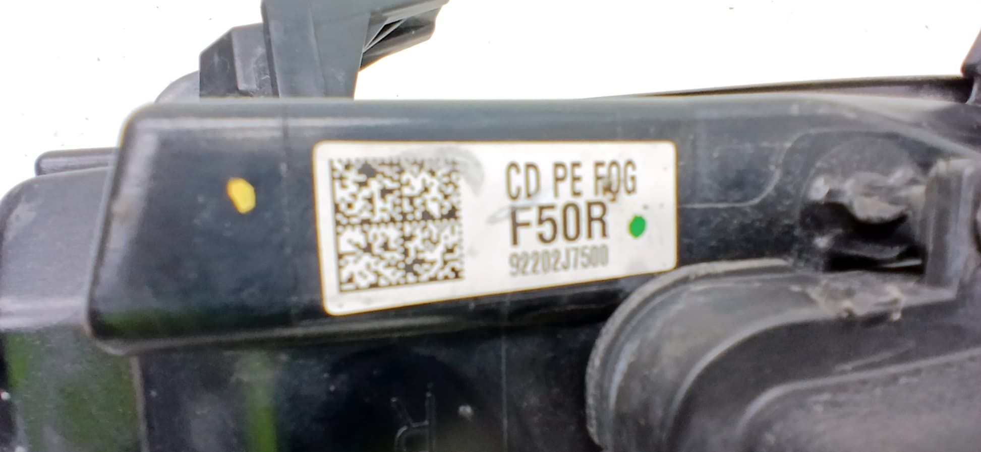 Faro antiniebla derecho KIA CEED SPORTSWAGON 2