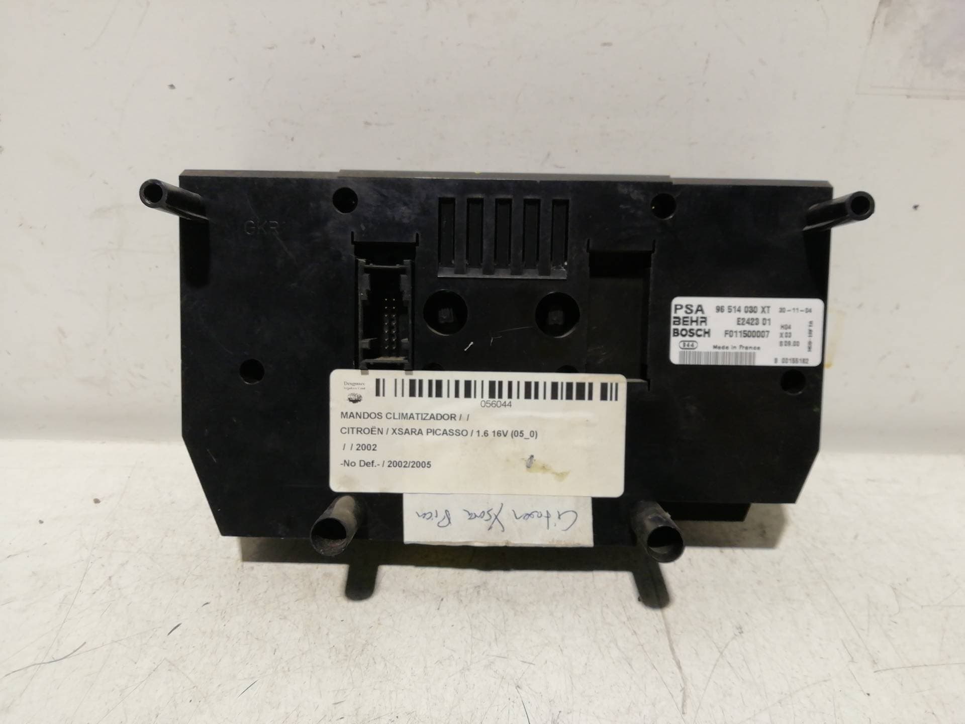 Mando climatizador CITROEN XSARA PICASSO 4