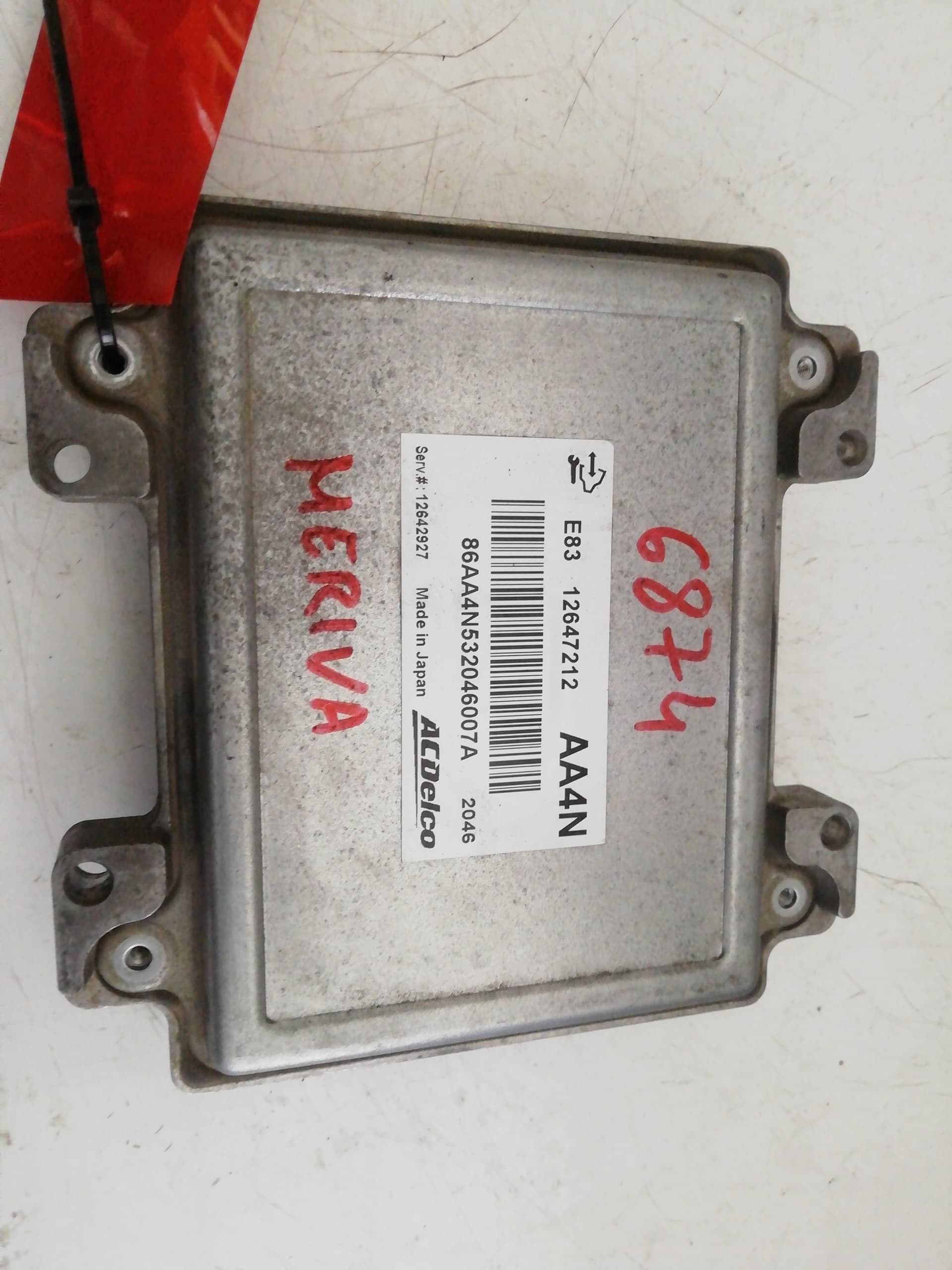 Centralita motor uce OPEL MERIVA 2
