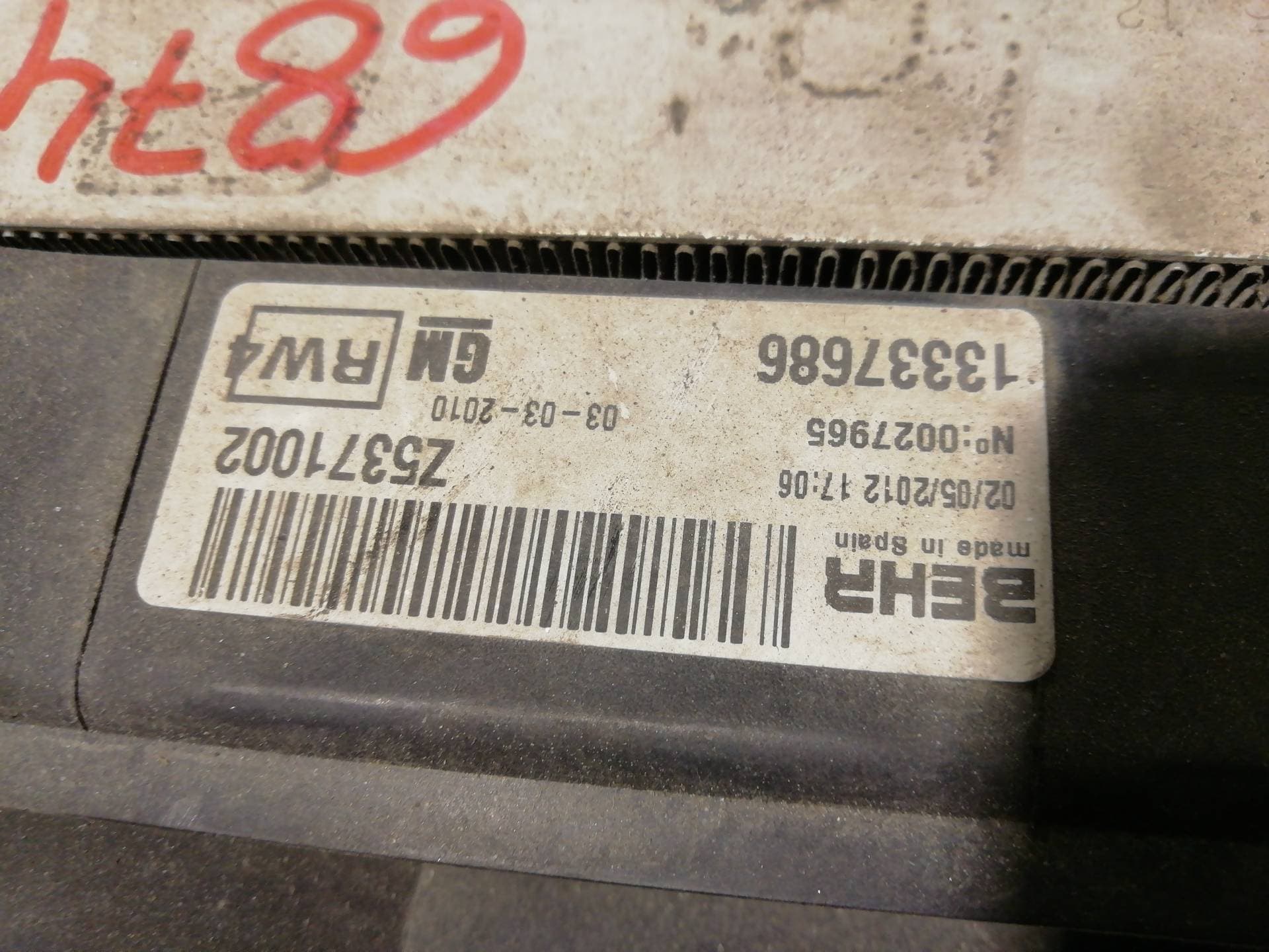 Electroventilador OPEL MERIVA 2