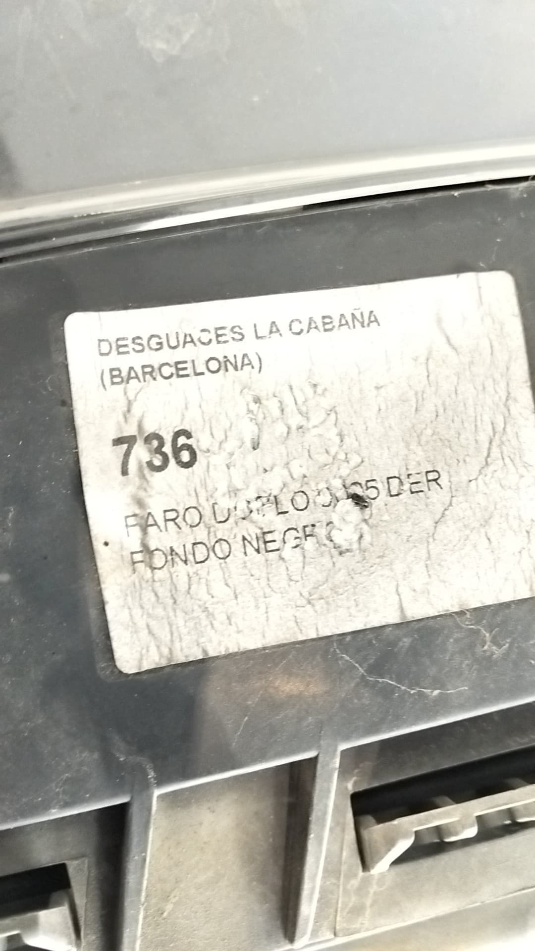 Recambio FIAT DOBLO (119) ref. 46807769 2