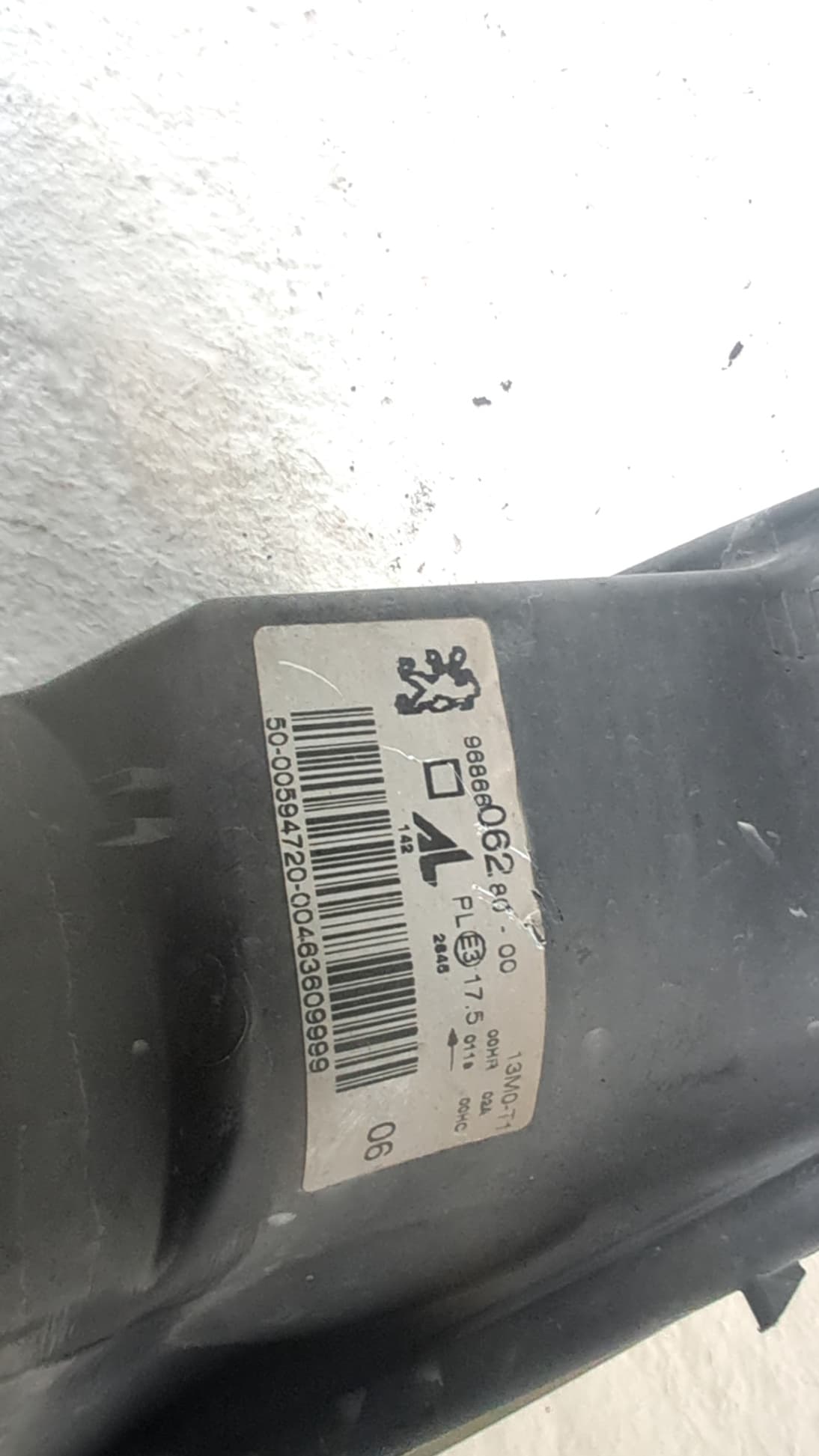 Faro derecho PEUGEOT 206+ 2
