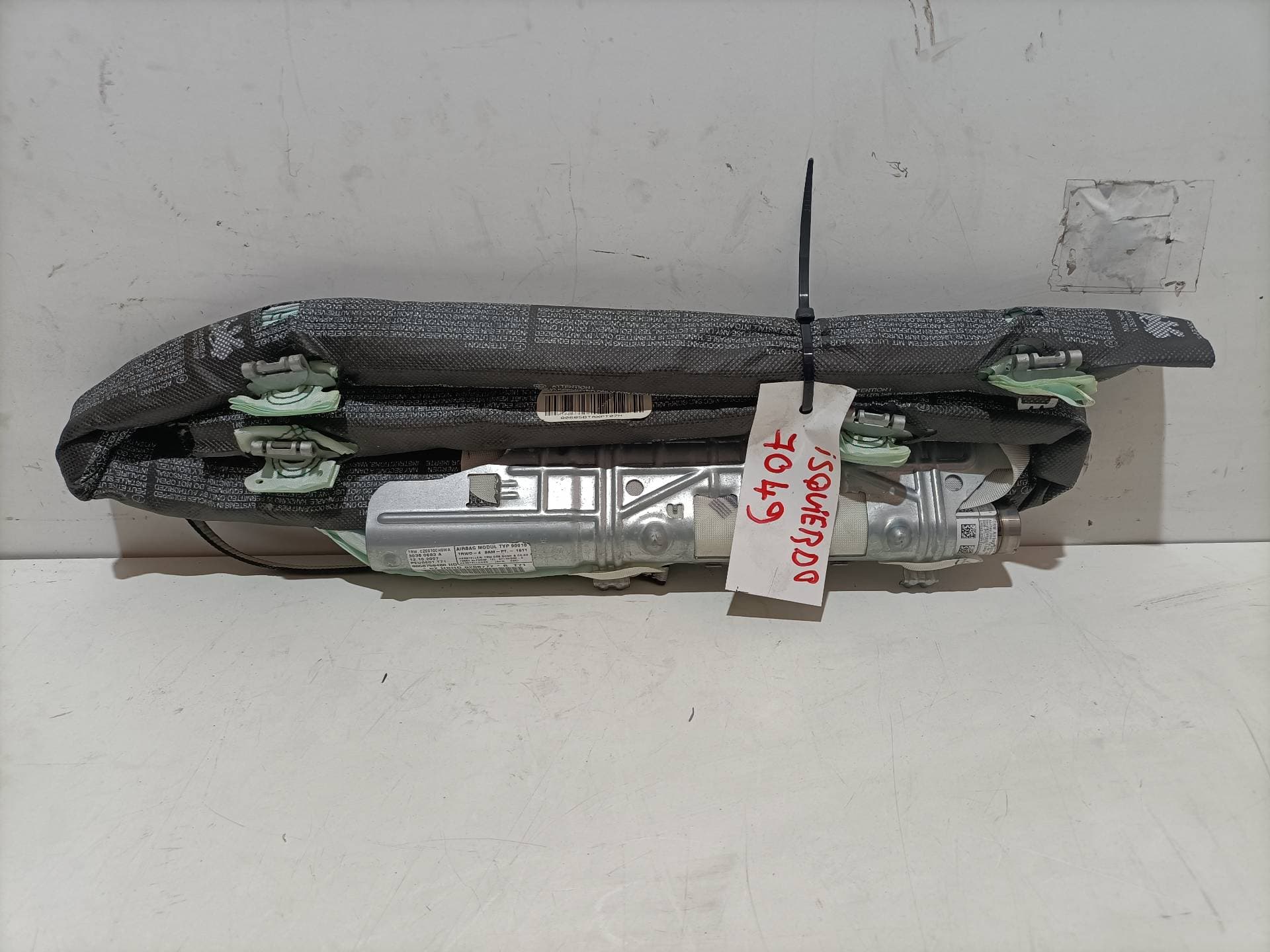Airbag cortina delantero izquierdo PEUGEOT 308