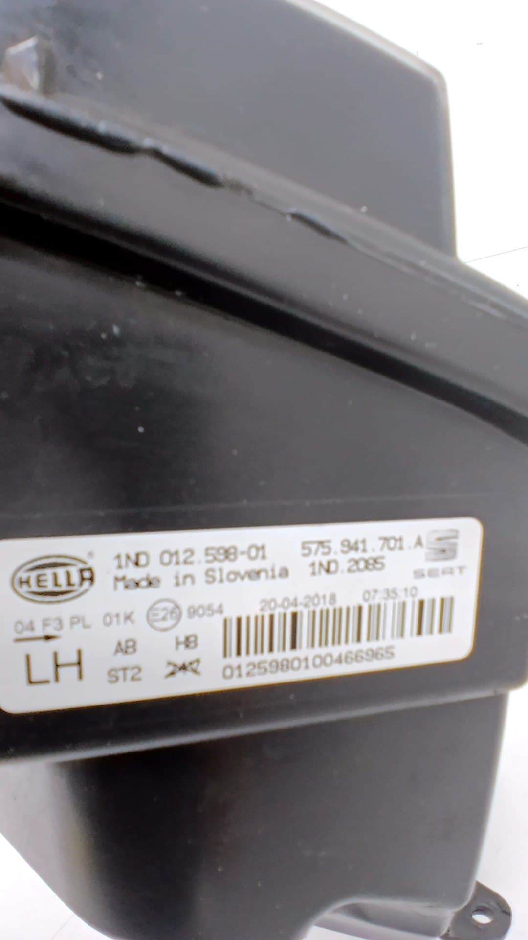 Faro antiniebla izquierdo SEAT LEON ST (5F8) 2