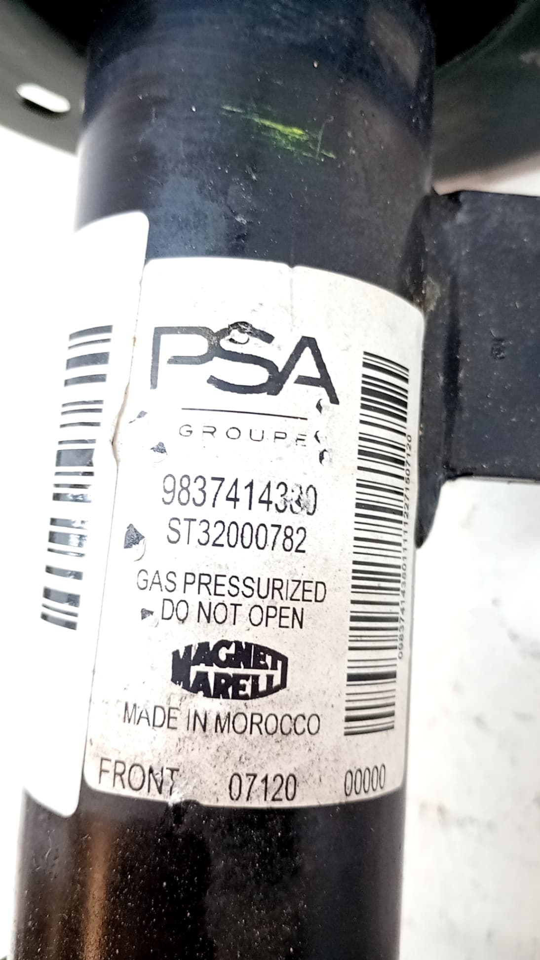 Amortiguador delantero derecho OPEL CORSA