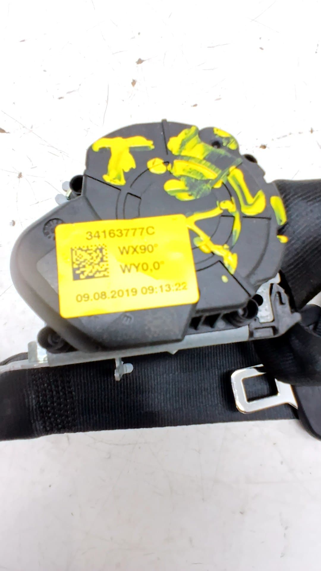 Cinturon seguridad trasero izquierdo SKODA FABIA (6Y2/6Y3) 2