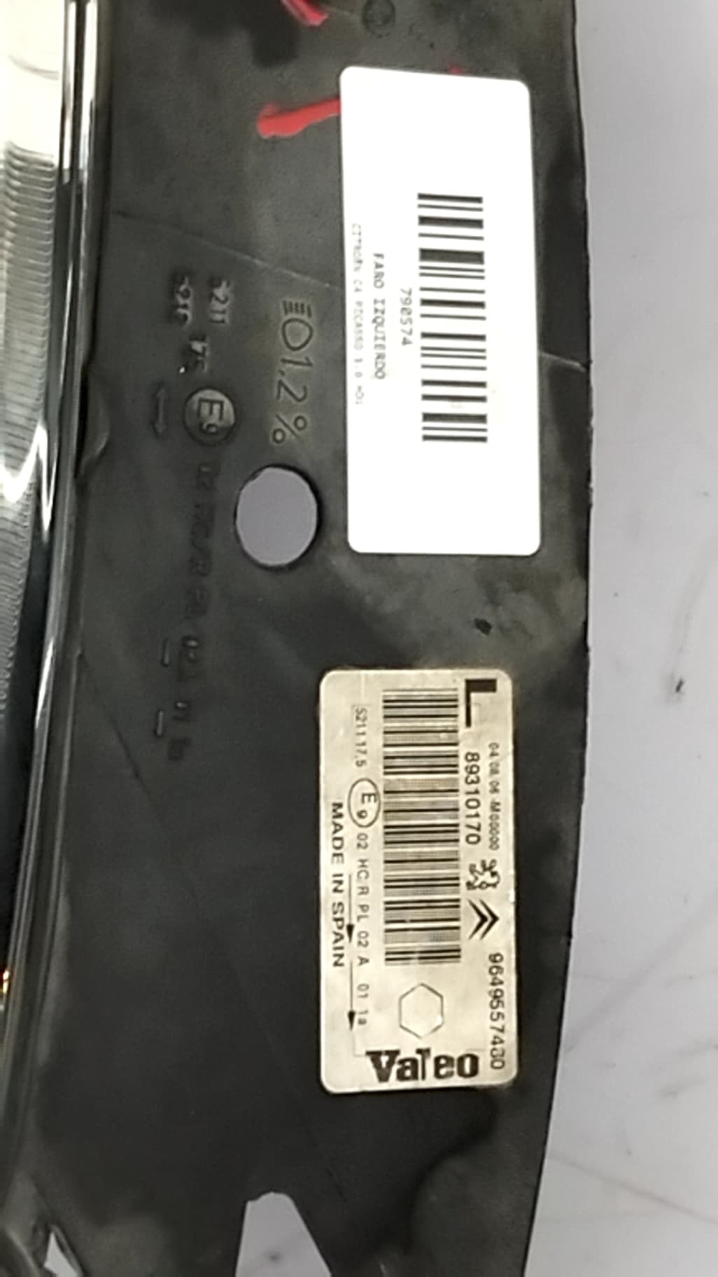 Faro izquierdo CITROEN C4 PICASSO 4