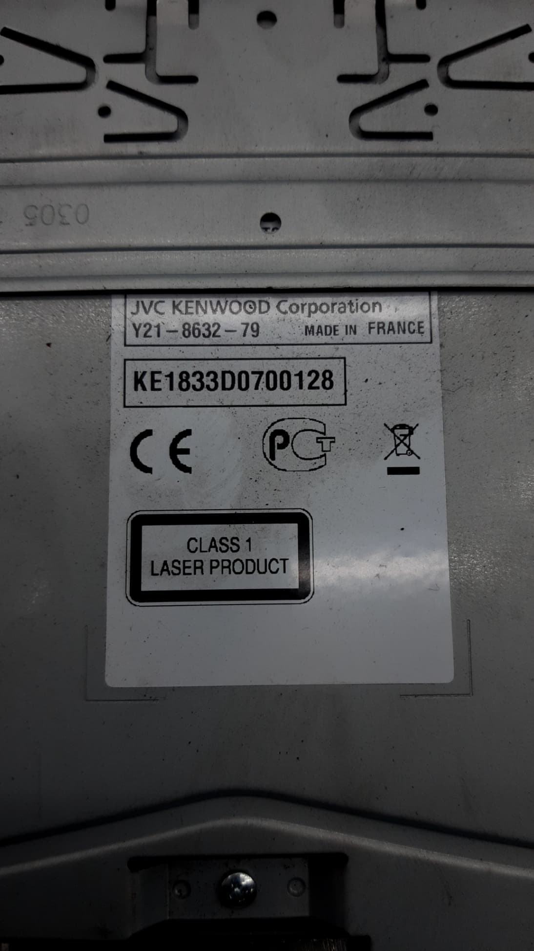 Sistema audio / radio cd CITROEN C2 4