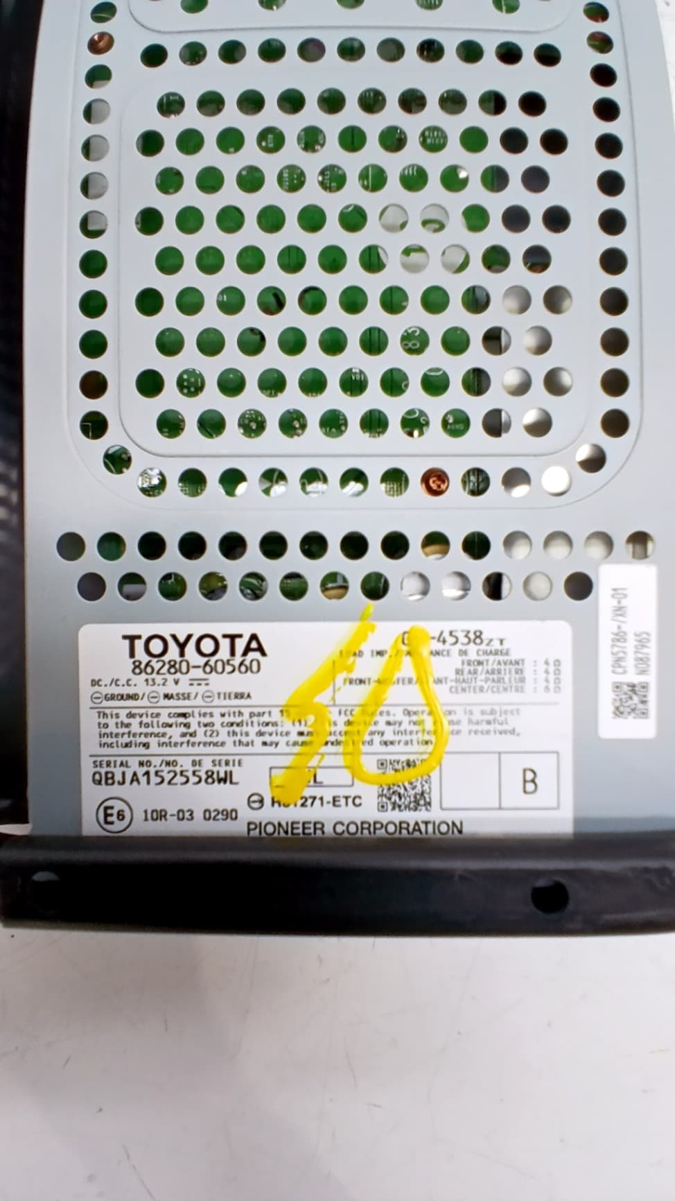 Sistema audio / radio cd TOYOTA LAND CRUISER PRADO (_J15_) 2
