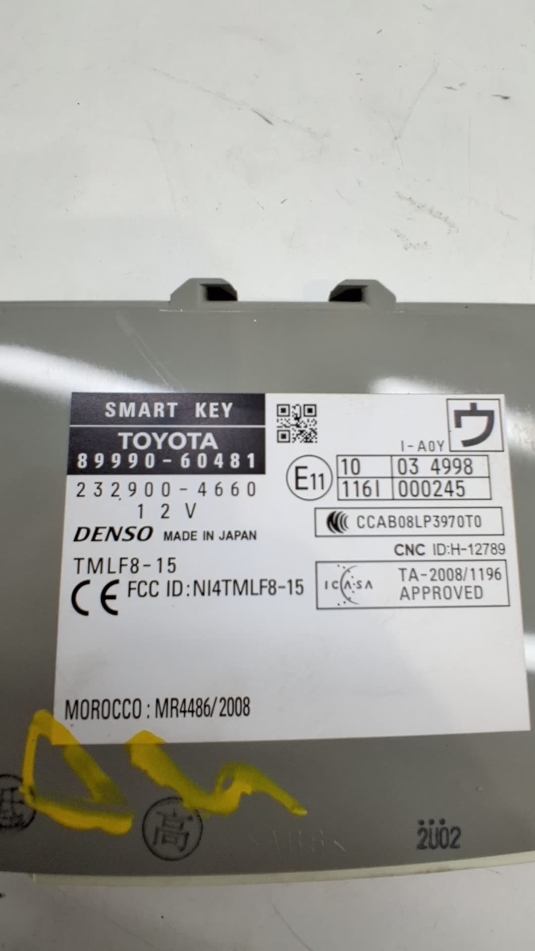 Modulo electronico TOYOTA LAND CRUISER PRADO (_J15_) 3