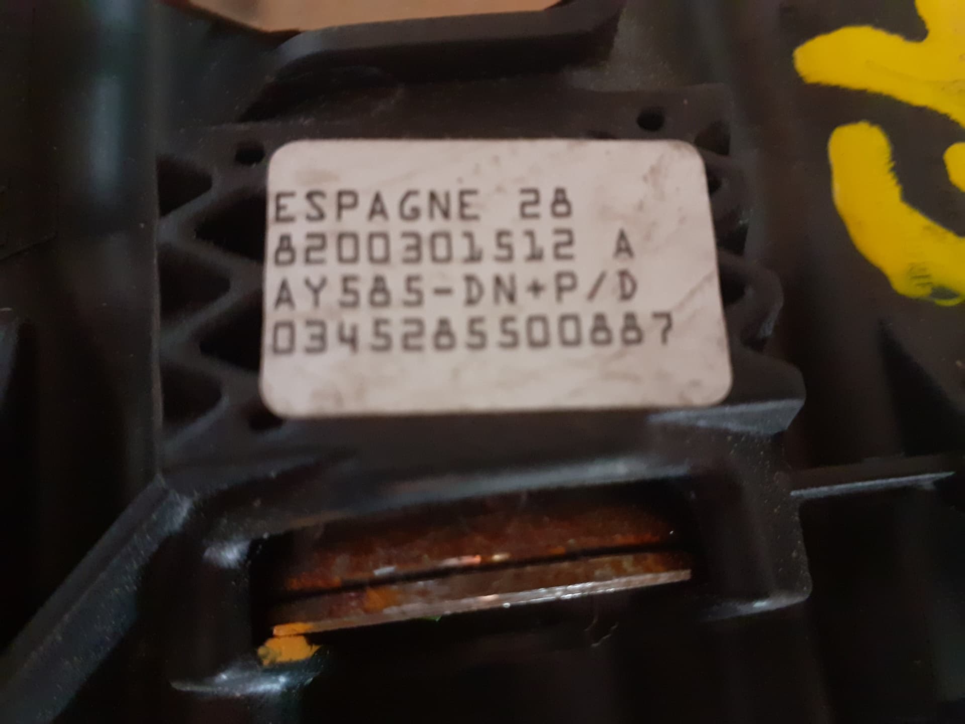 Airbag delantero izquierdo RENAULT MEGANE II CLASSIC BERLINA 2