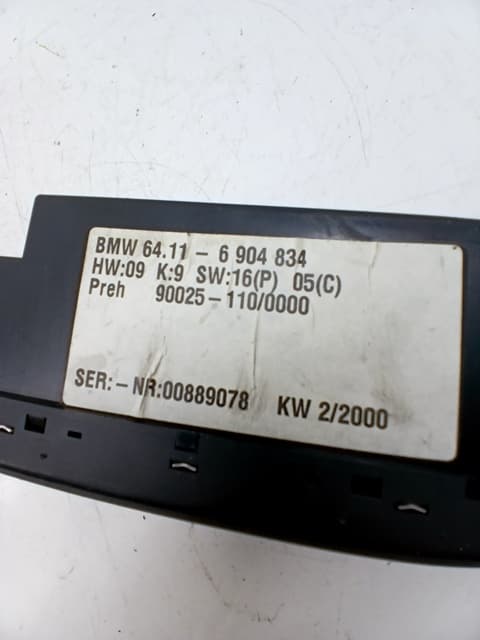 Mando climatizador BMW 5 (E39)