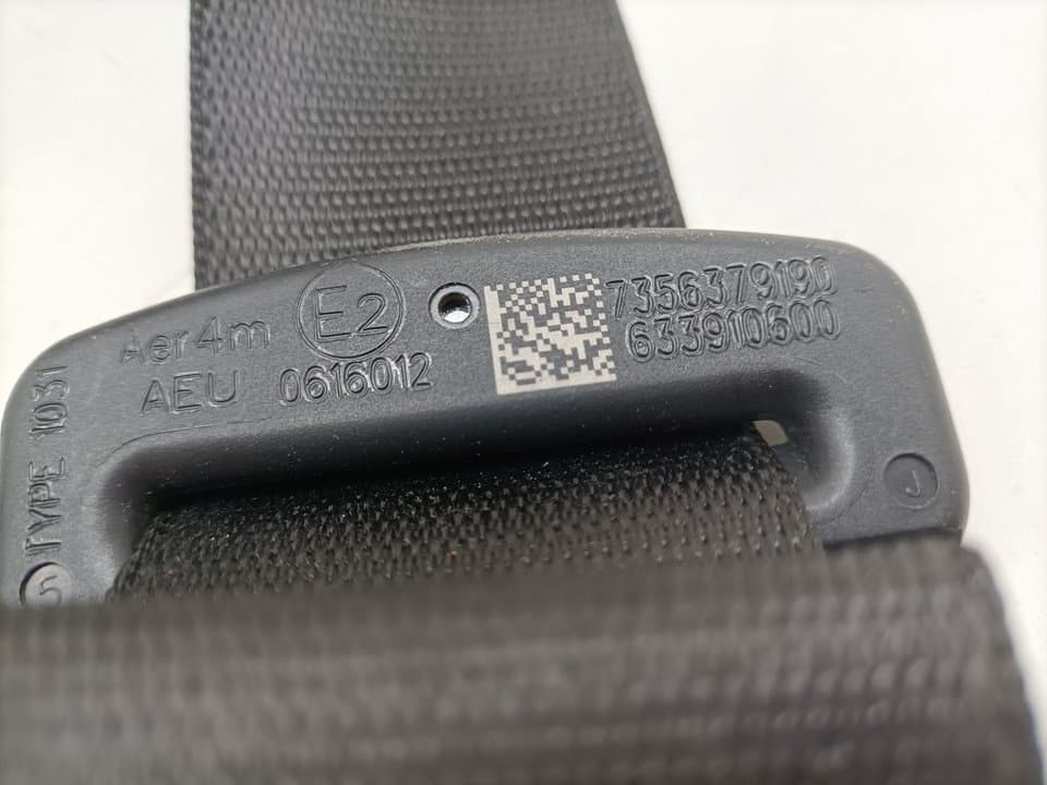 Cinturon seguridad trasero izquierdo FIAT TIPO II (356) SEDAN 2