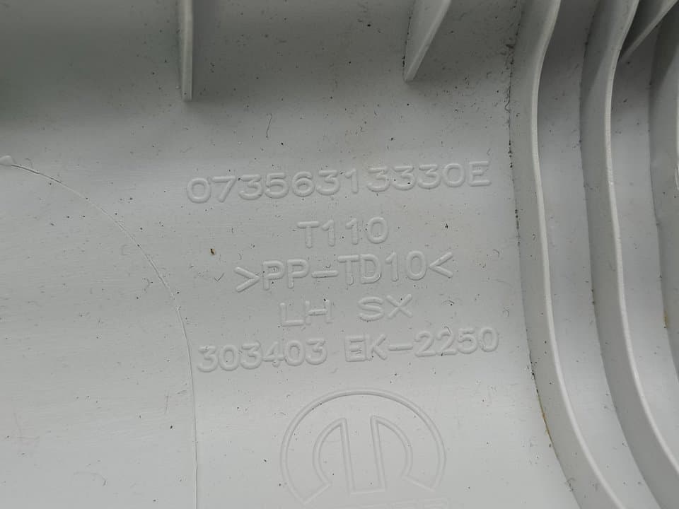 Recambio FIAT TIPO II (356) SEDAN ref. 07356313330E 2