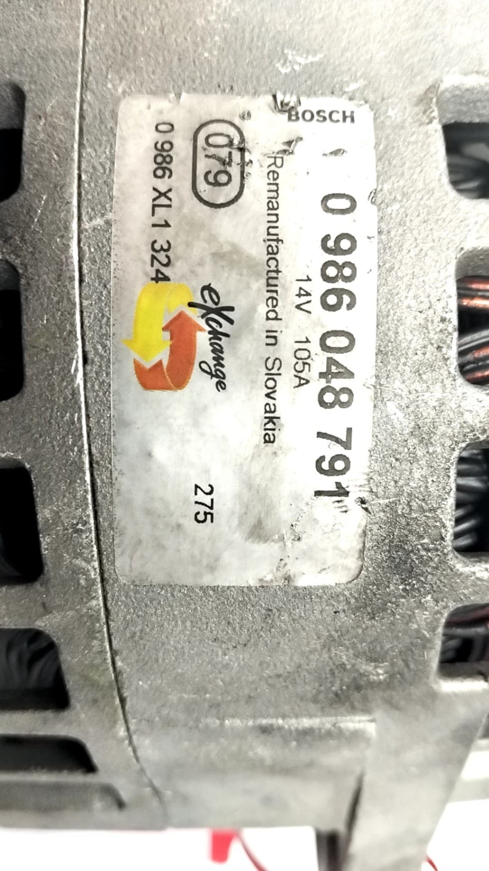 Alternador OPEL VECTRA B BERLINA 2