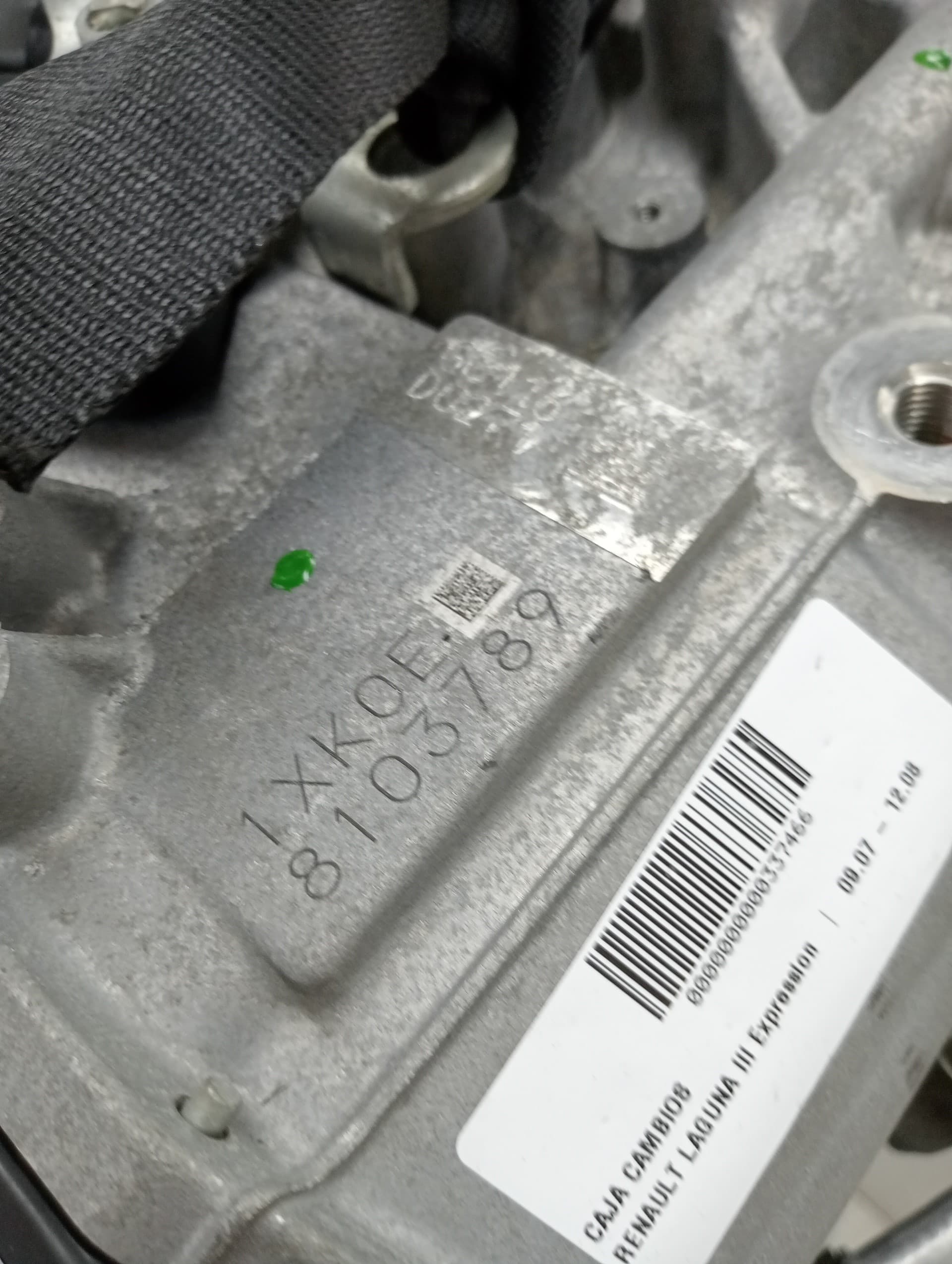 Caja cambios RENAULT LAGUNA III 3