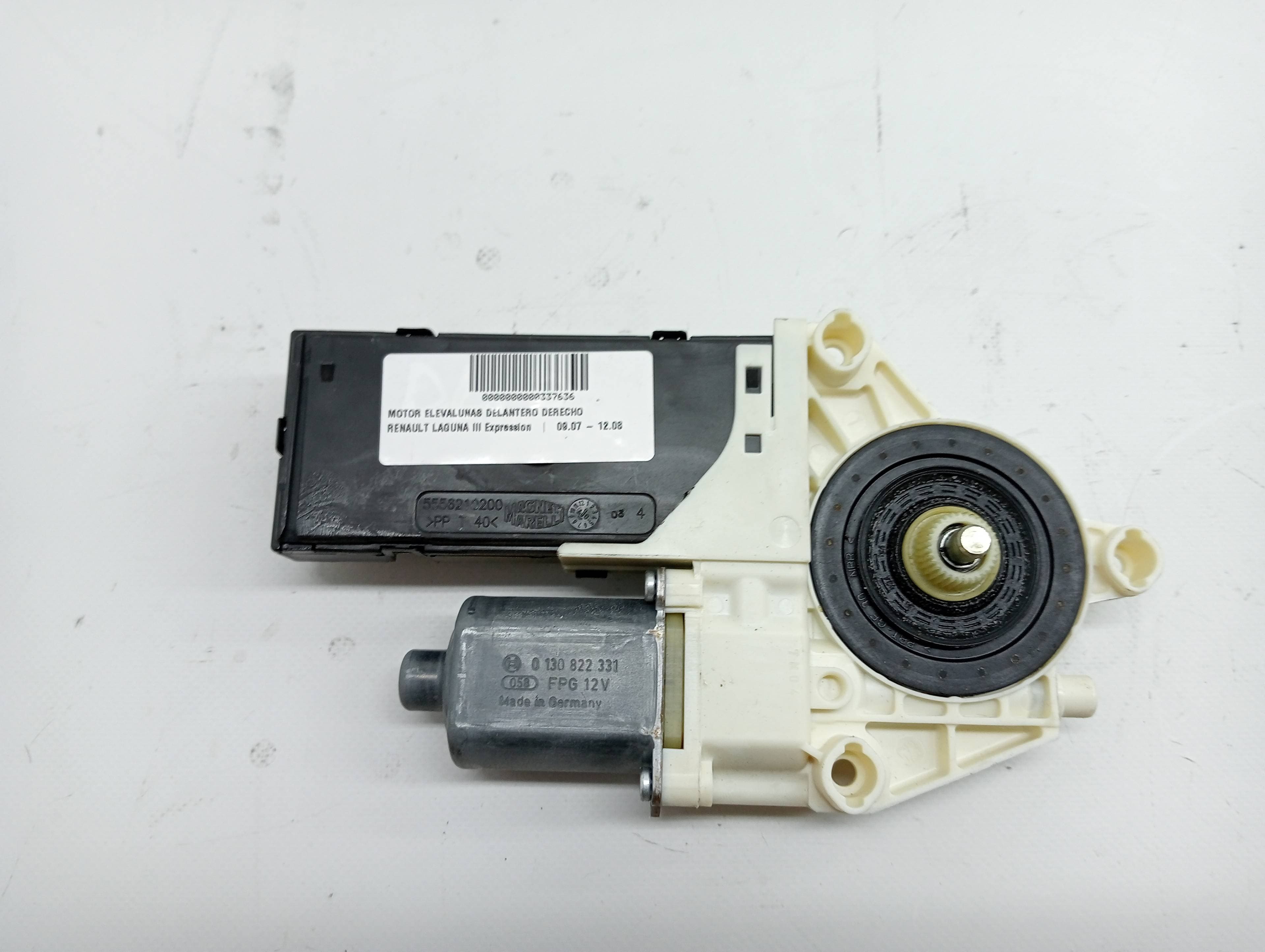 Motor elevalunas delantero derecho RENAULT LAGUNA III 2