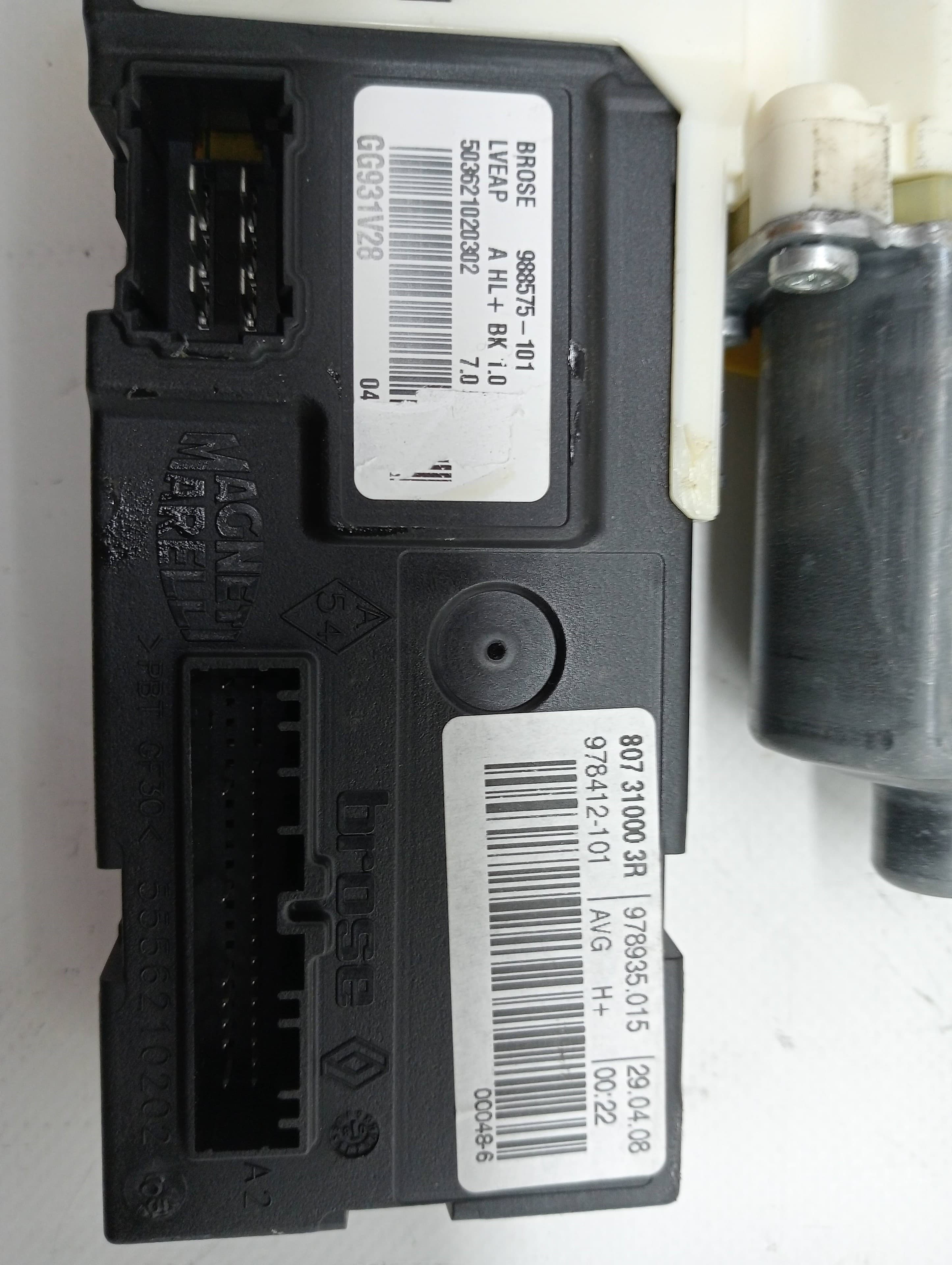 Motor elevalunas delantero izquierdo RENAULT LAGUNA III 3