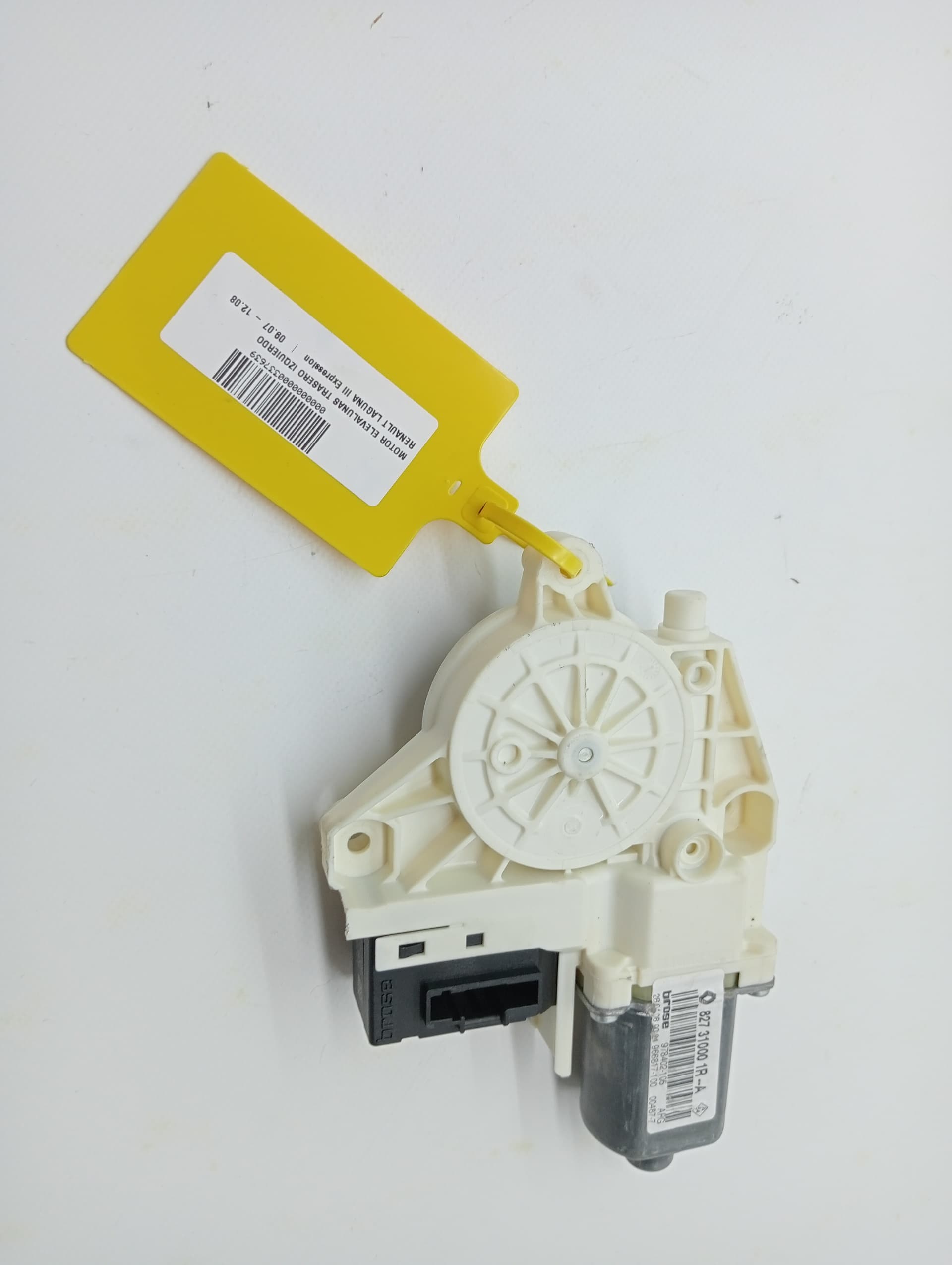 Motor elevalunas trasero izquierdo RENAULT LAGUNA III