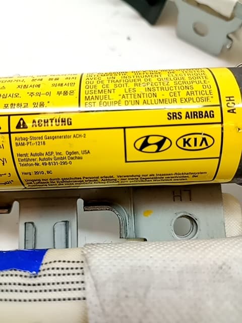 Airbag cortina delantero izquierdo KIA SORENTO II (XM)