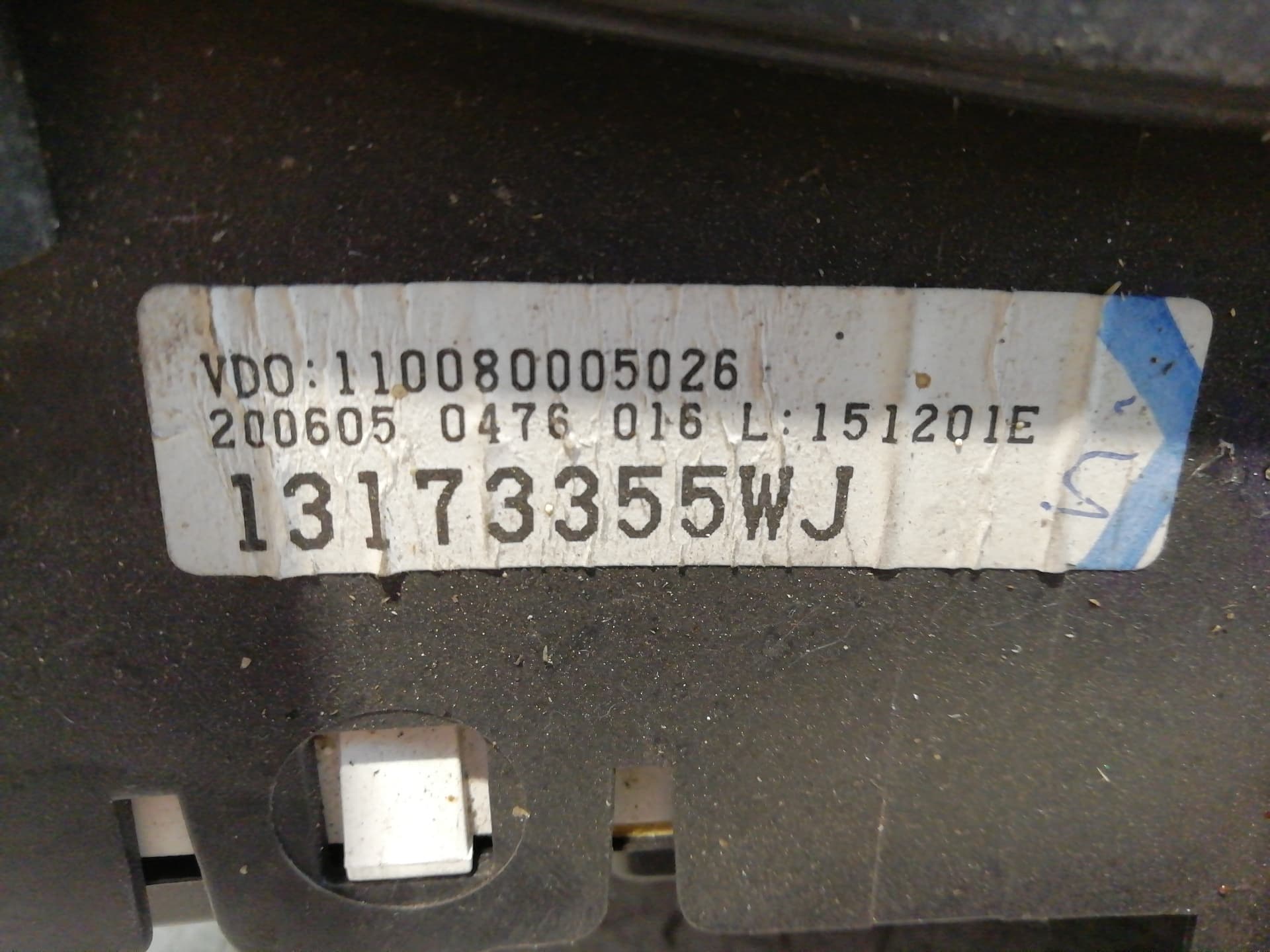 Cuadro instrumentos OPEL COMBO (CORSA C) 3