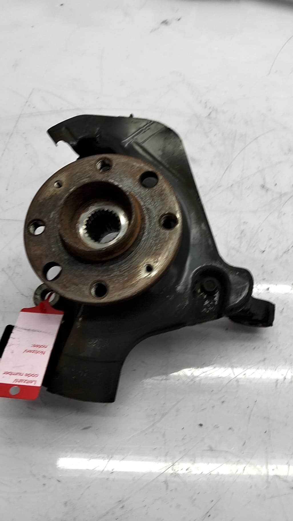 Mangueta delantera izquierda OPEL CORSA D
