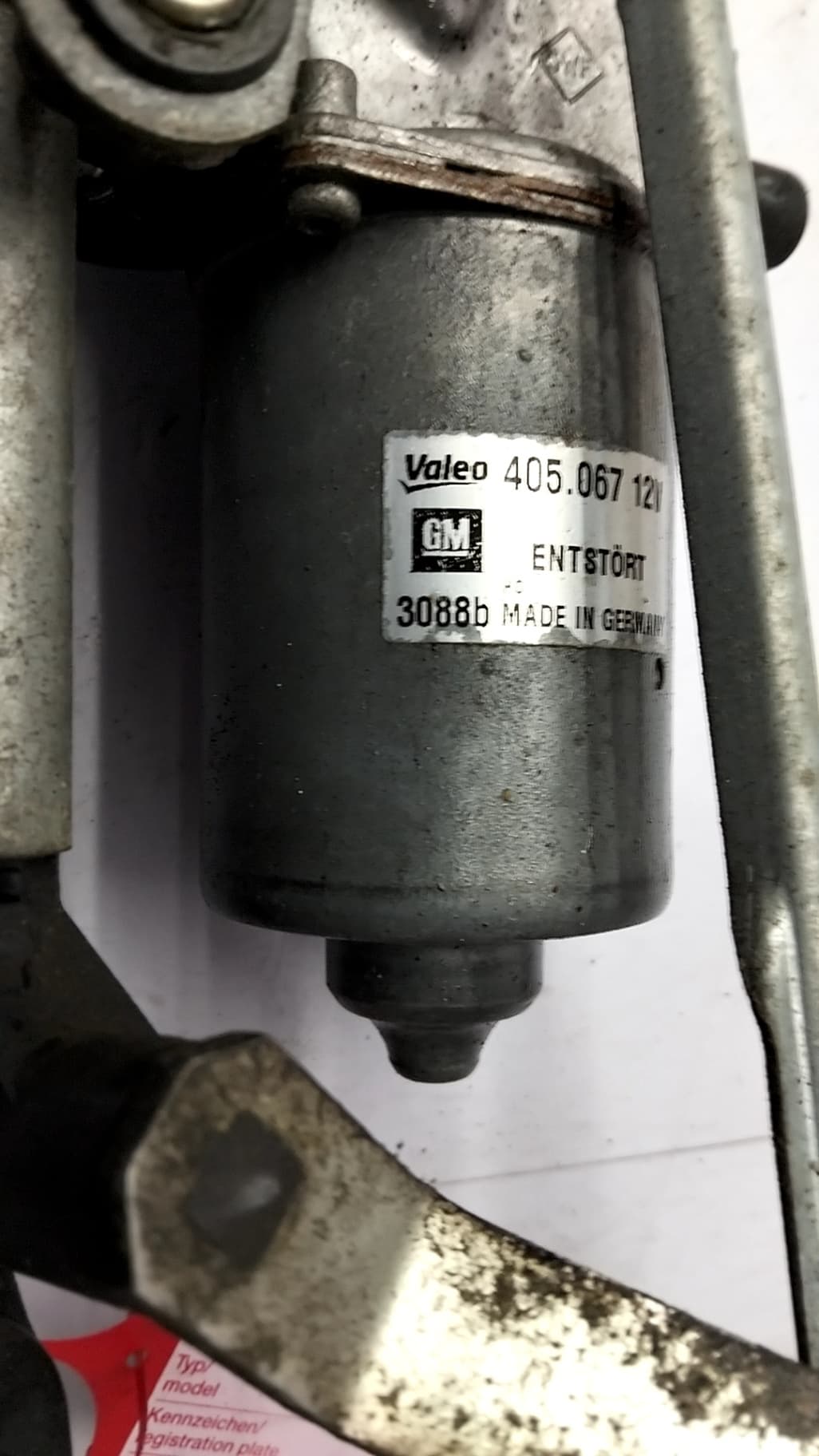 Motor limpia delantero OPEL CORSA D 2