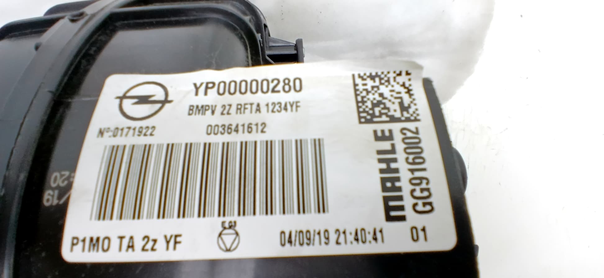 Mueble interior calefaccion OPEL CROSSLAND X 2