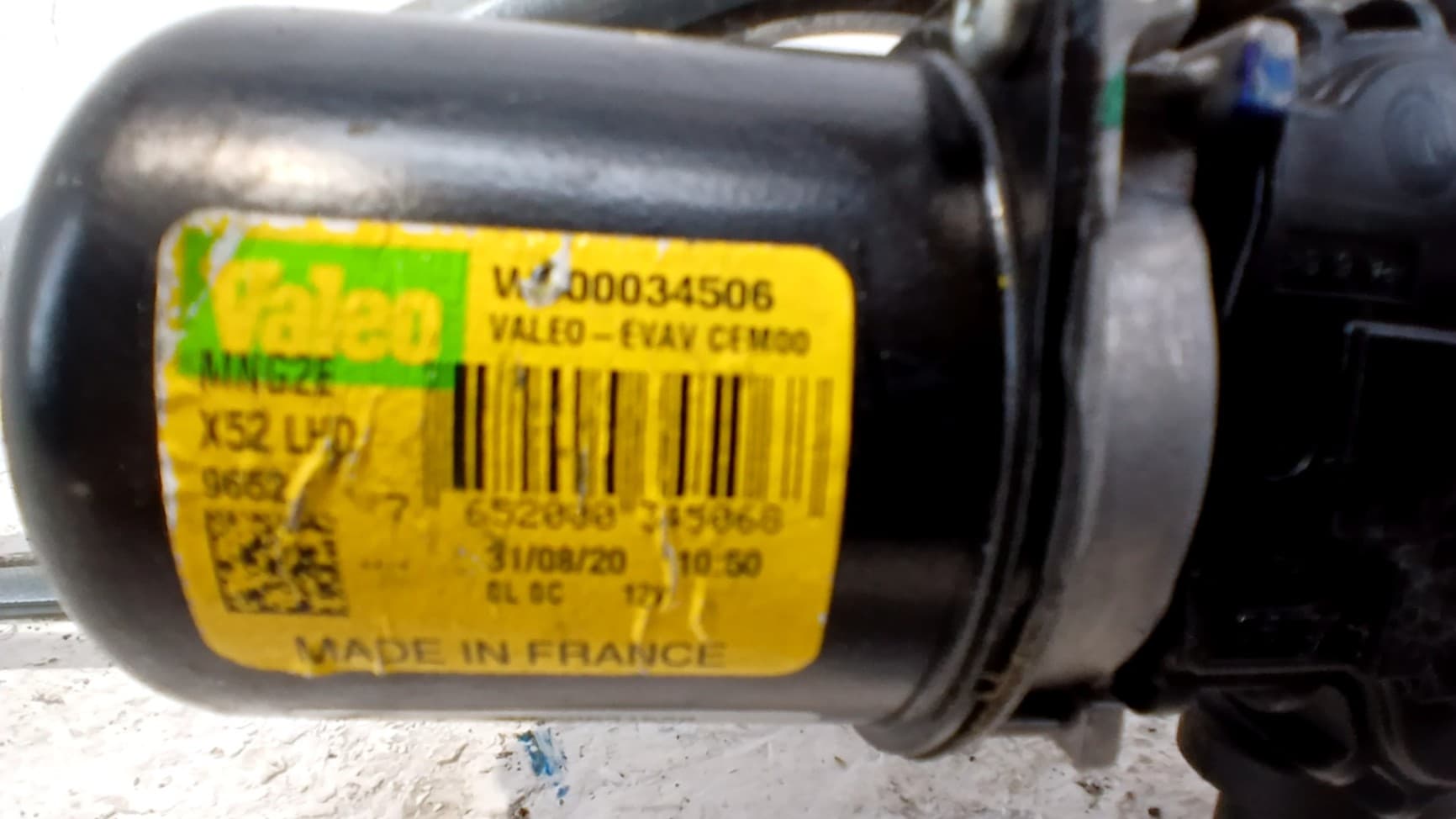 Motor limpia delantero DACIA SANDERO 2