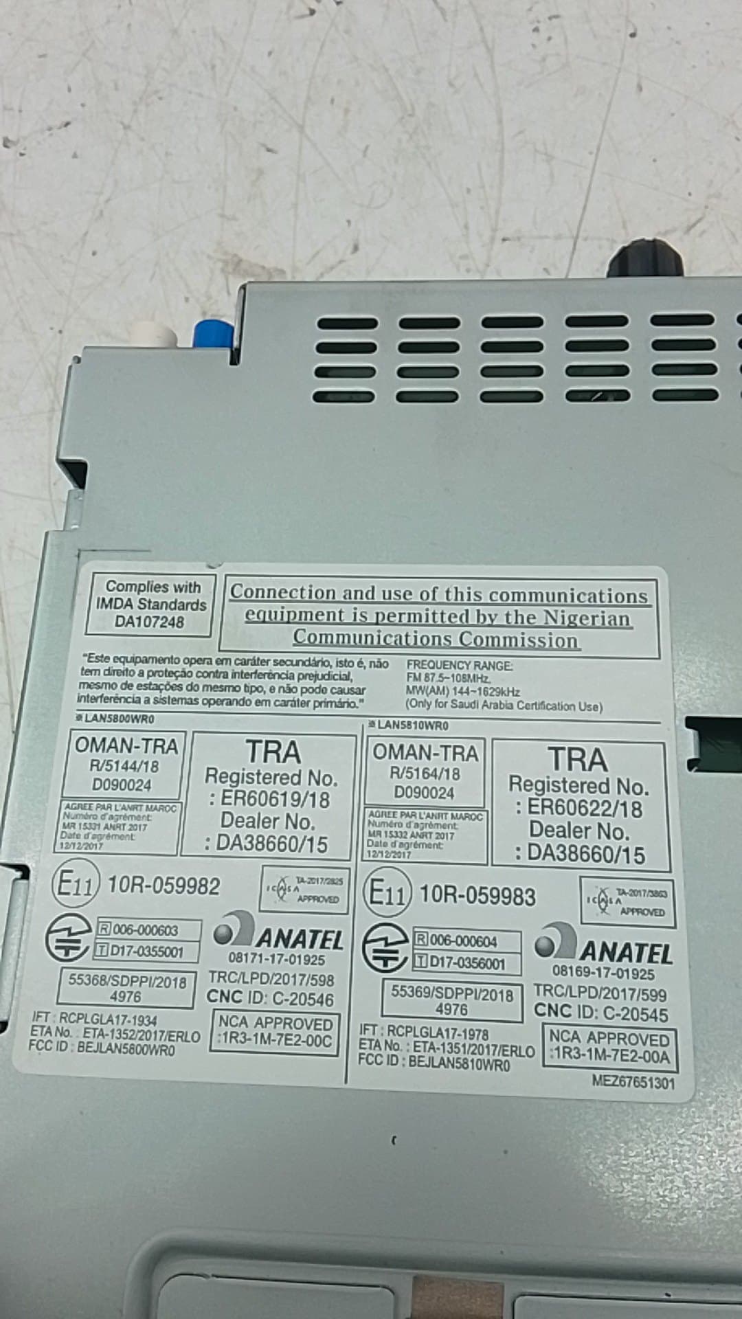 Sistema audio / radio cd DACIA SANDERO 4