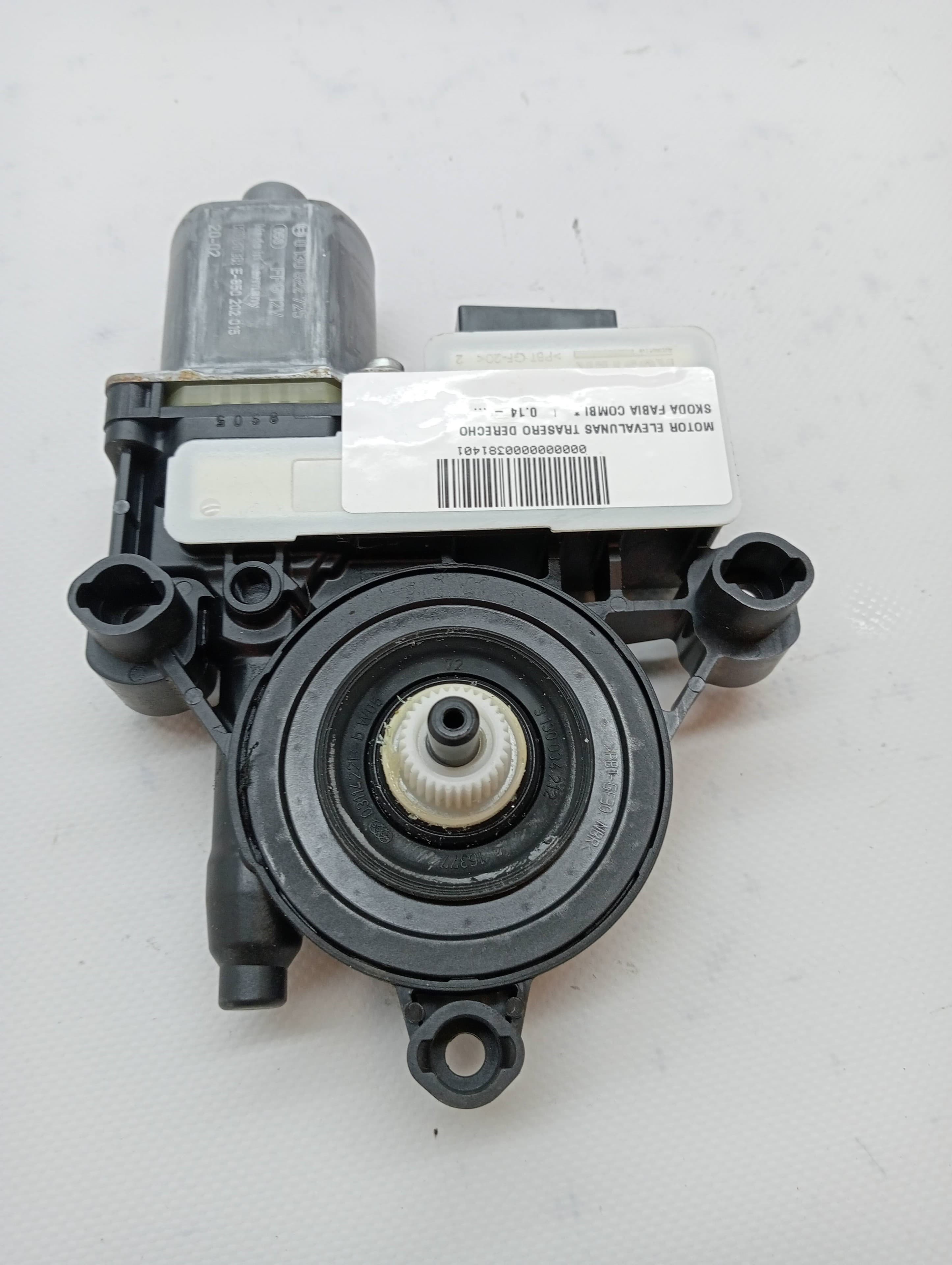 Motor elevalunas trasero derecho SKODA FABIA COMBI