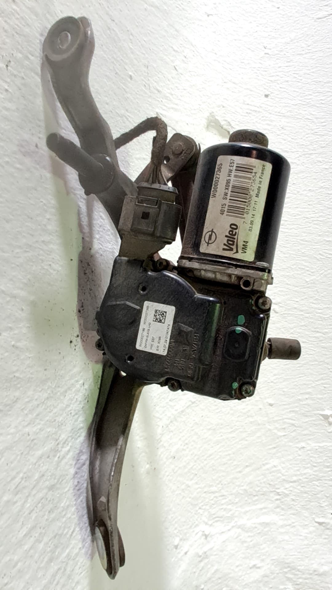 Motor limpia delantero OPEL ZAFIRA TOURER C (P12)