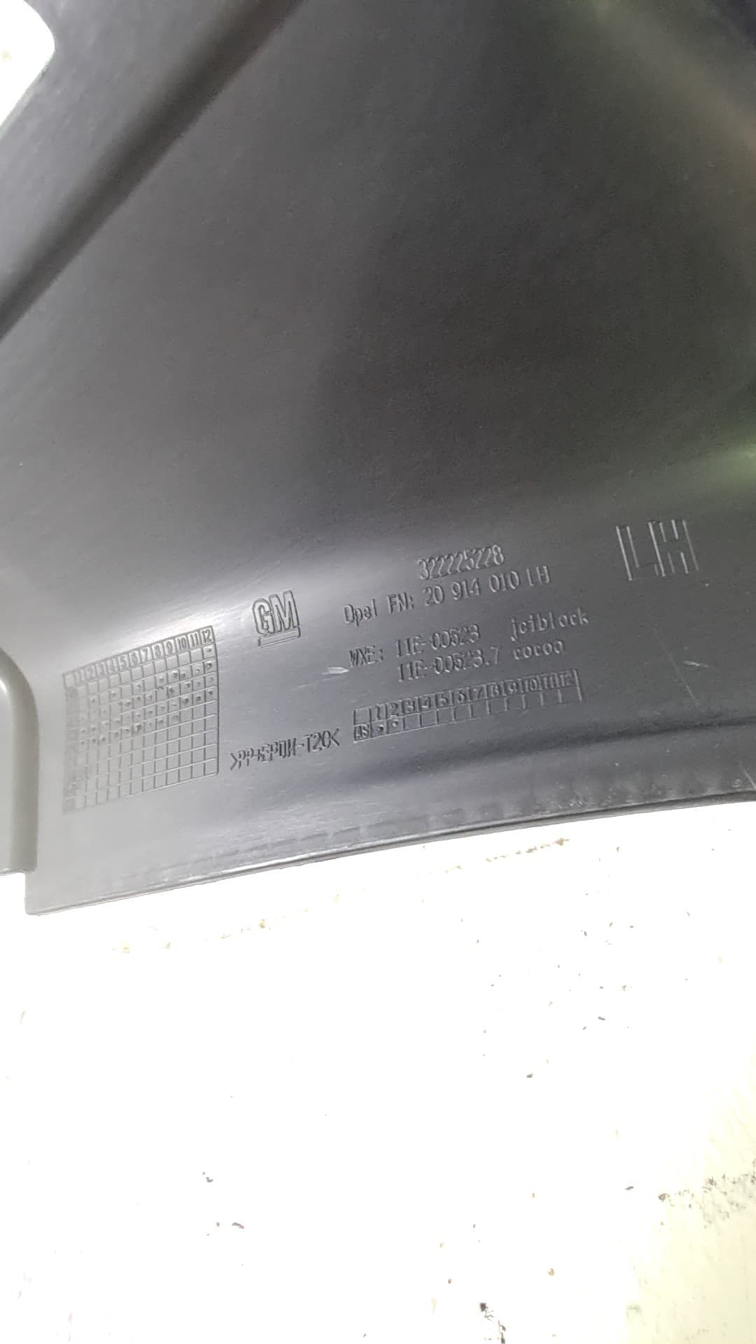 Moldura interior OPEL ZAFIRA TOURER C (P12) 2