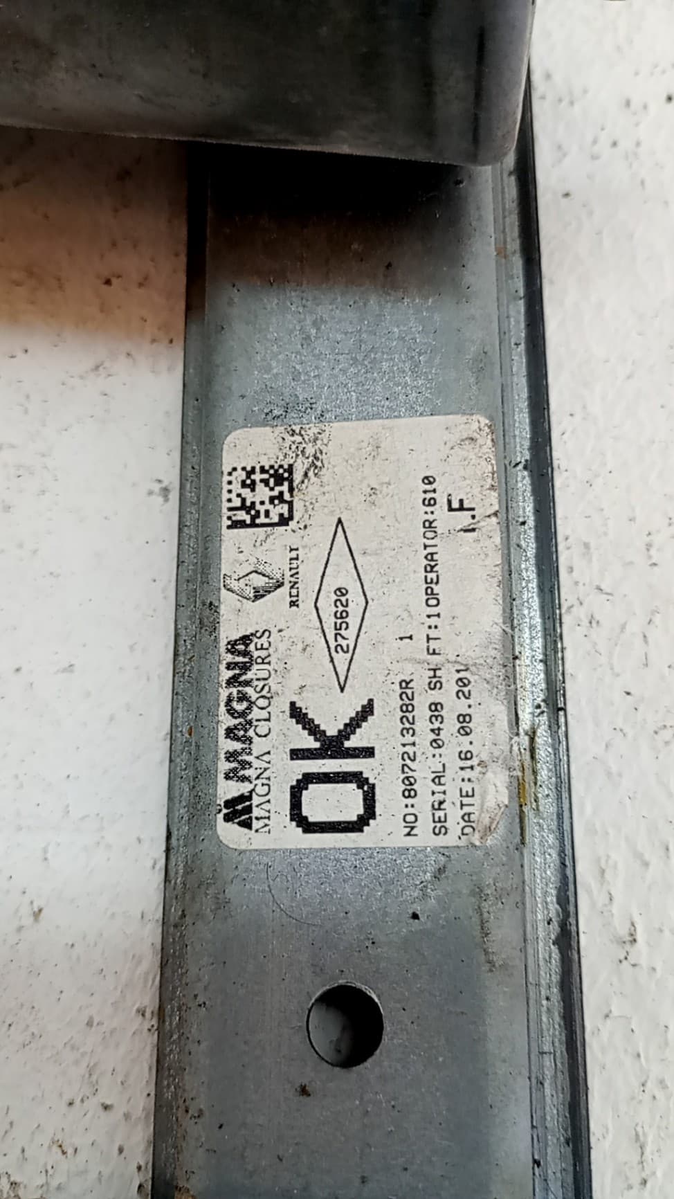 Elevalunas delantero izquierdo DACIA SANDERO 3