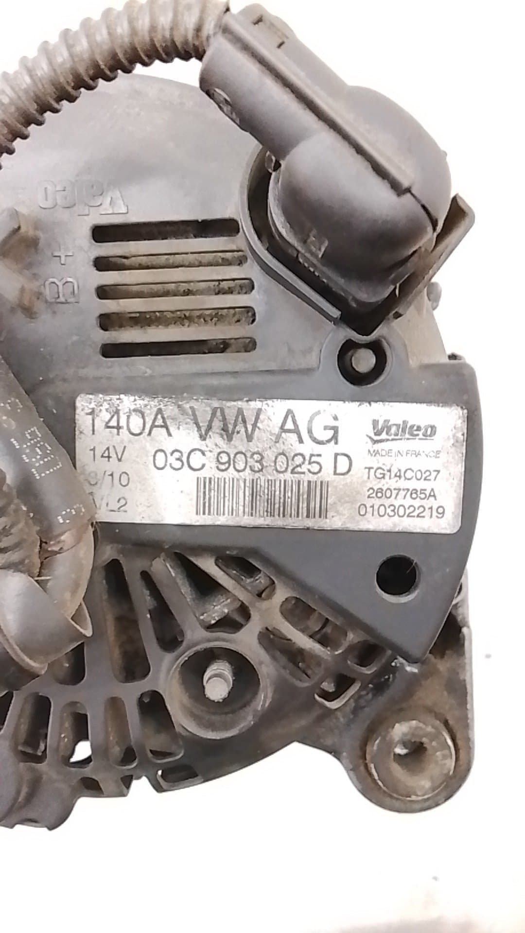 Alternador SEAT ALTEA (5P1) 4