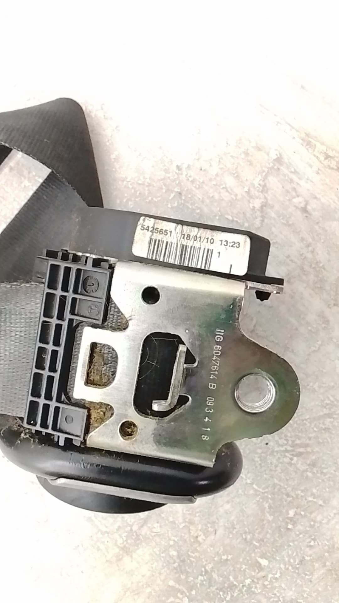 Cinturon seguridad delantero izquierdo SEAT ALTEA (5P1) 5