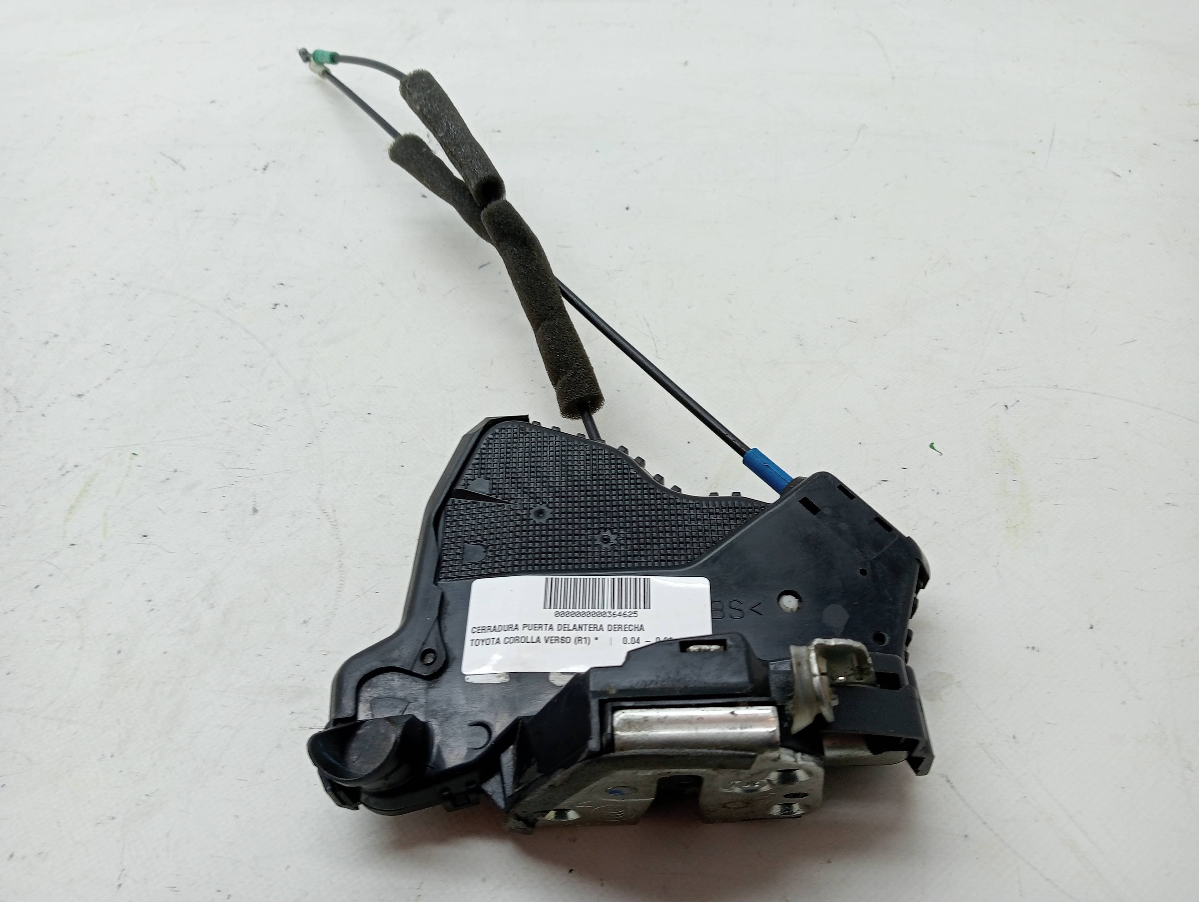 Cerradura puerta delantera derecha TOYOTA COROLLA VERSO (R1)