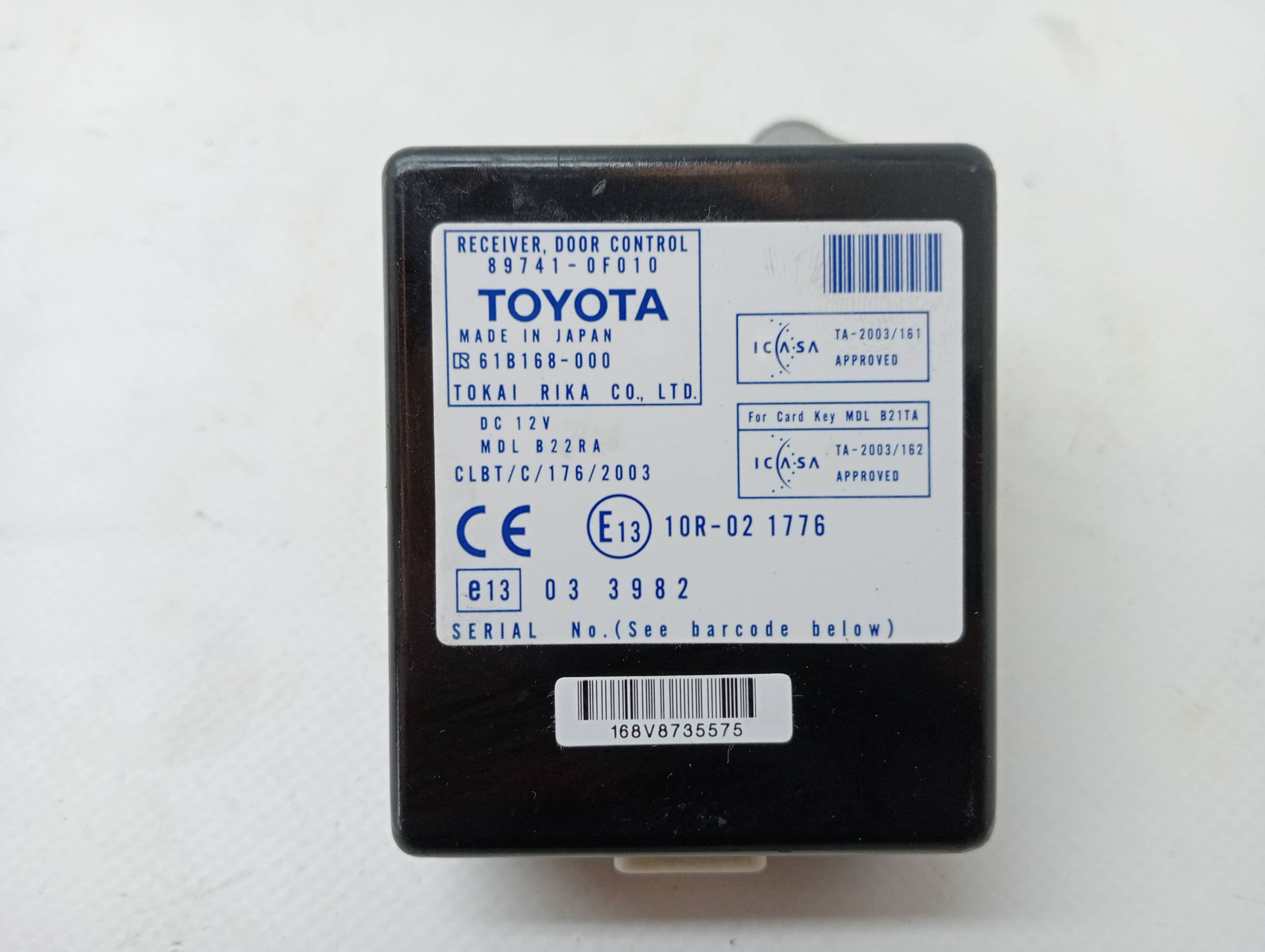 Modulo electronico TOYOTA COROLLA VERSO (R1)