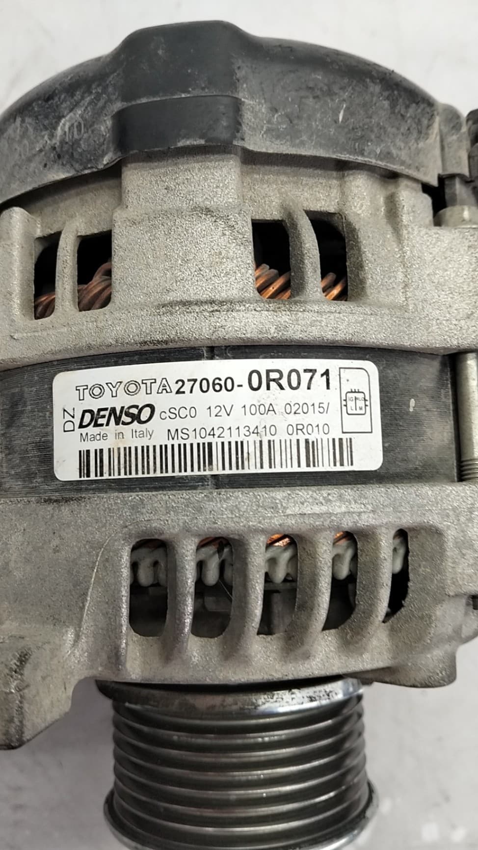 Alternador TOYOTA AVENSIS SEDÁN (_T27_) 3