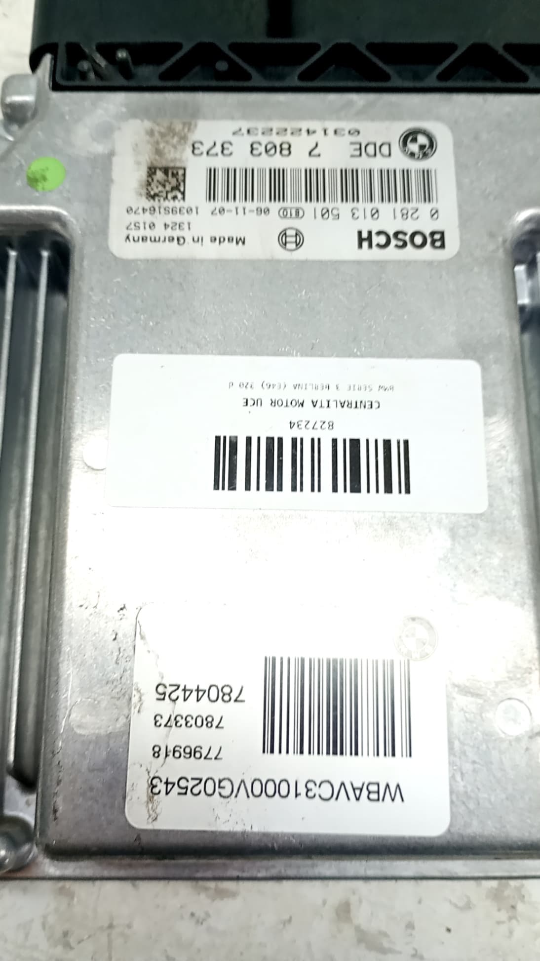 Centralita motor uce BMW SERIE 3 BERLINA (E46) 3