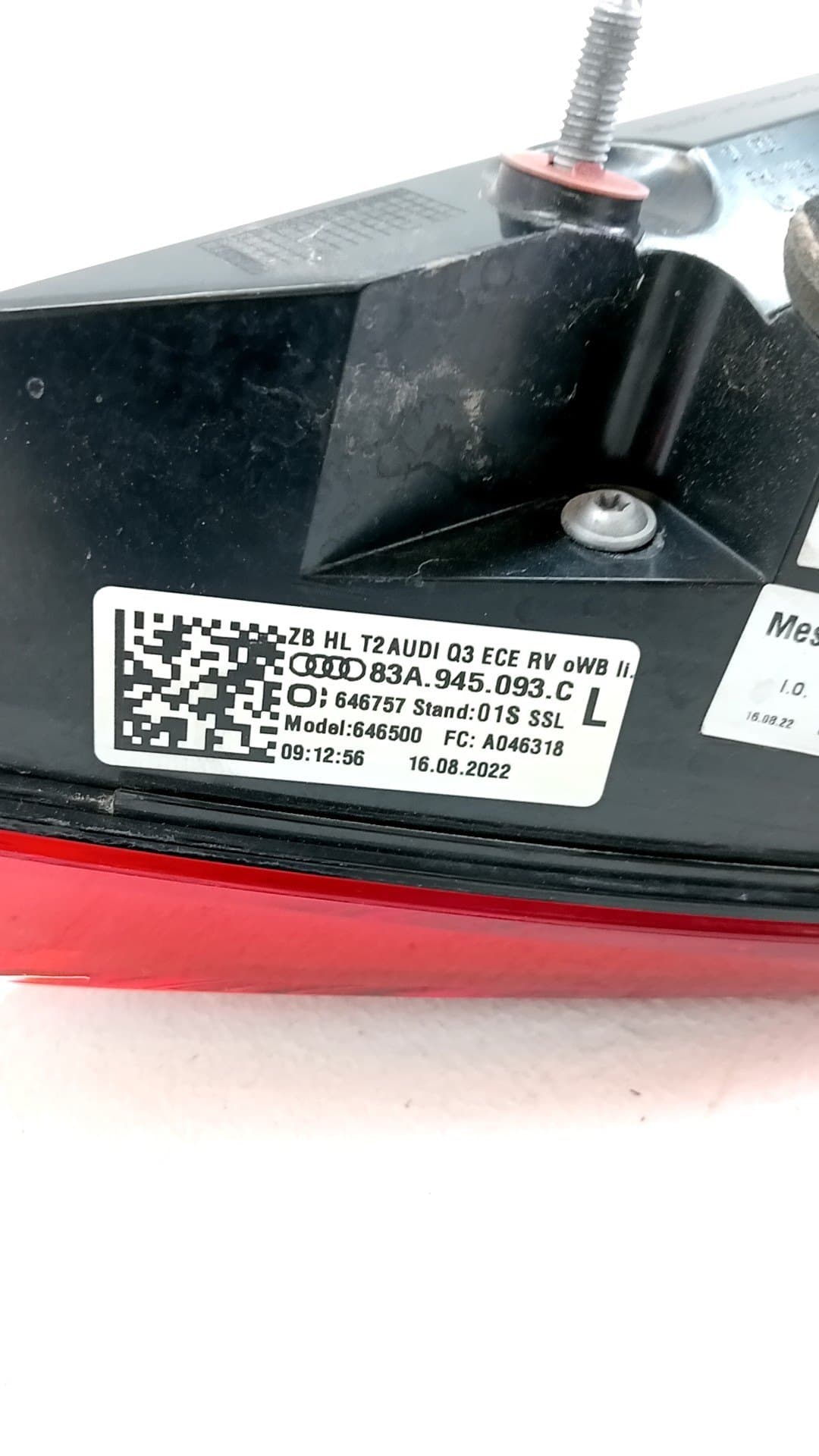 Piloto trasero izquierdo interior AUDI Q3 SPORTBACK (F3N) 2