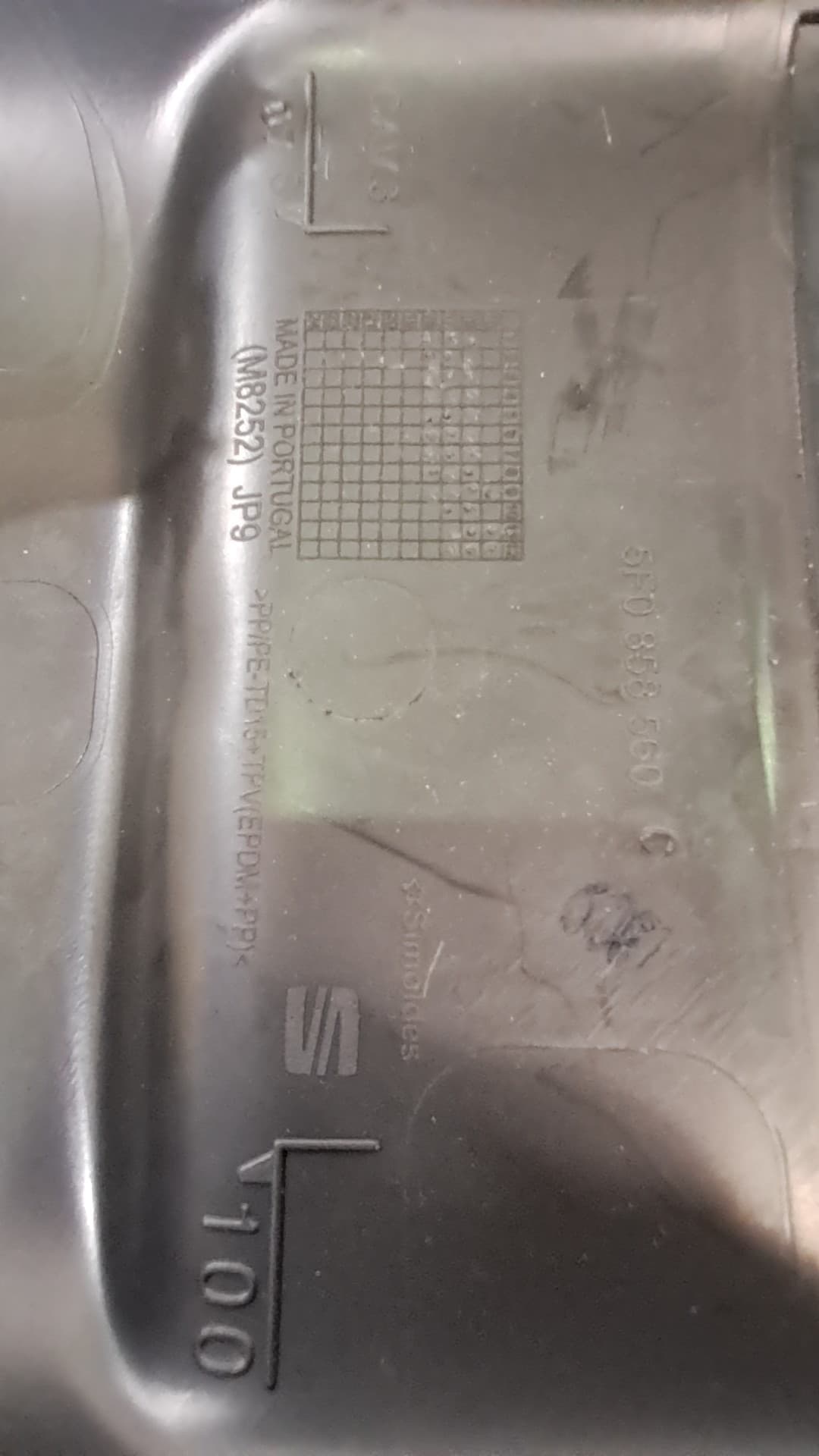 Moldura interior SEAT LEON (5F1) 2