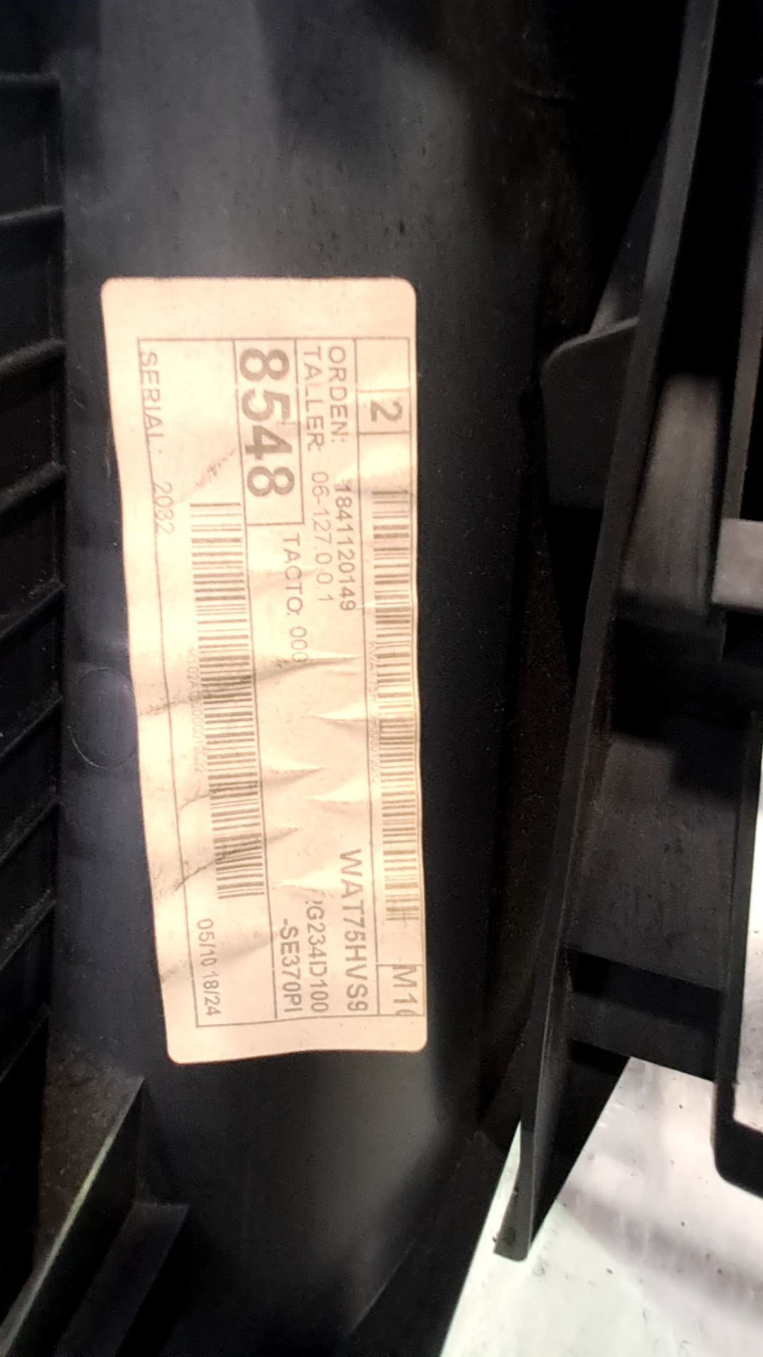Moldura interior SEAT LEON (5F1) 2
