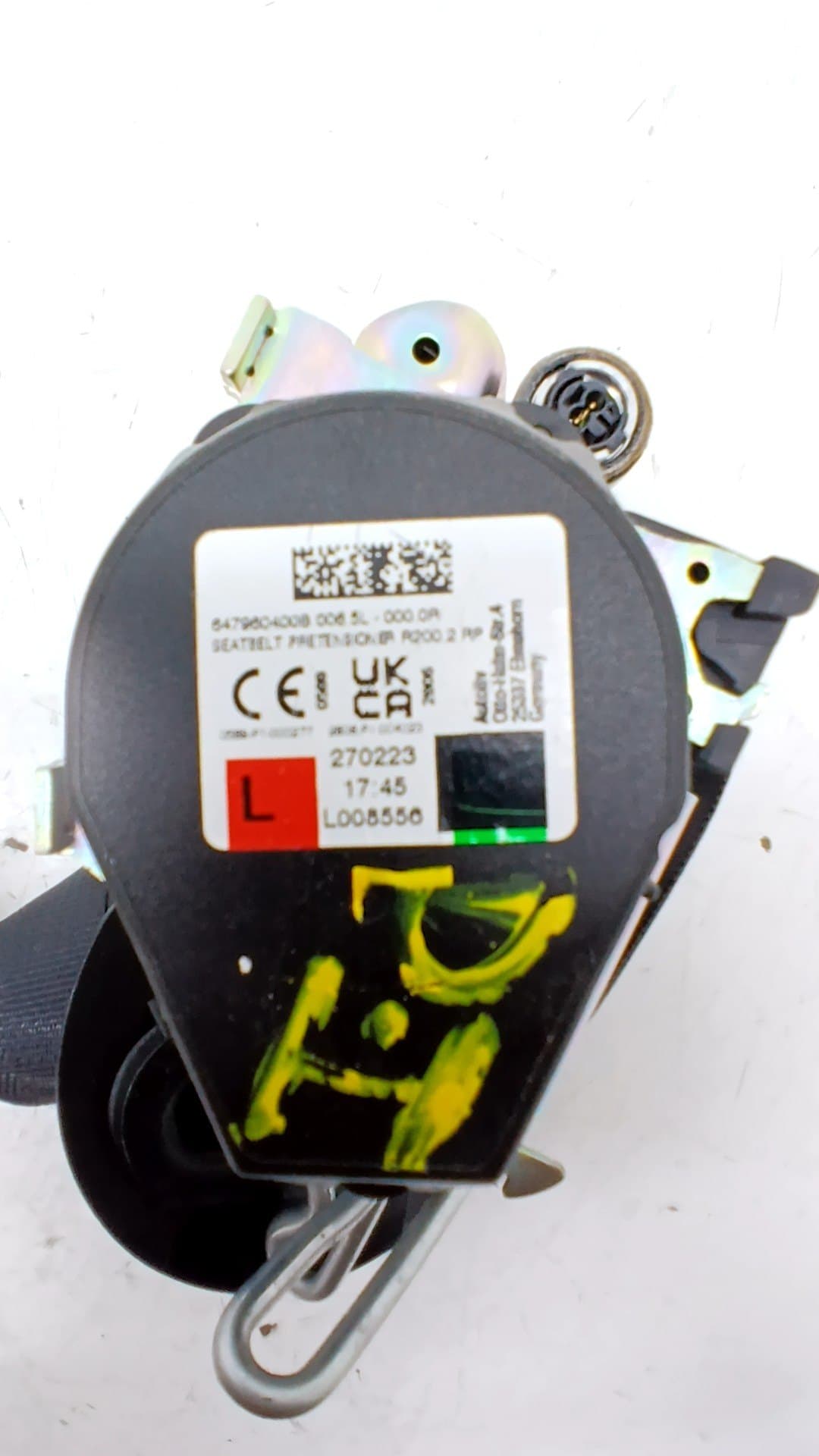Cinturon seguridad delantero izquierdo RENAULT KANGOO