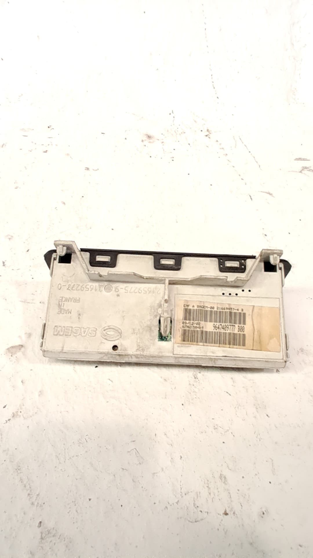 Pantalla multifuncion PEUGEOT 206 BERLINA 3