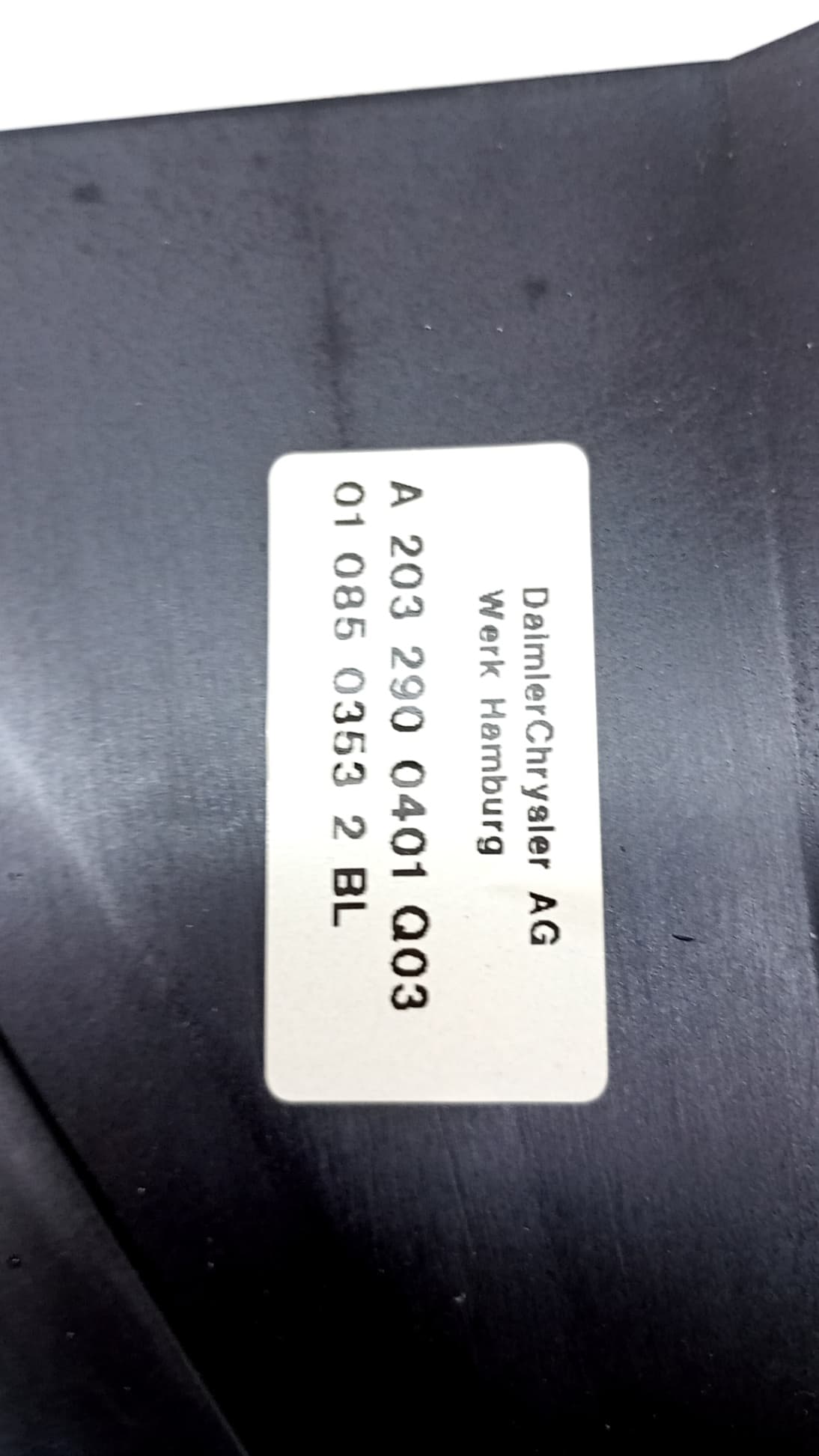 Pedal freno MERCEDES-BENZ CLASE C (W203) BERLINA 4