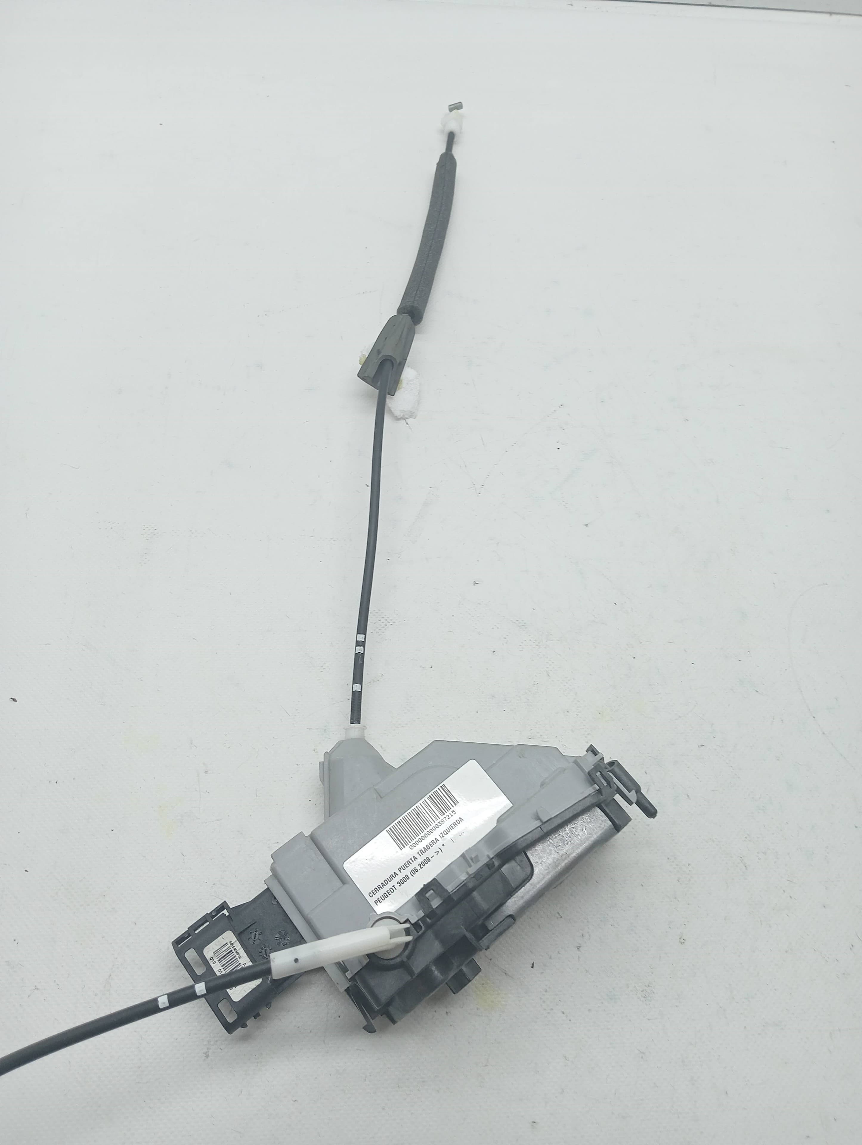 Cerradura puerta trasera izquierda PEUGEOT 3008
